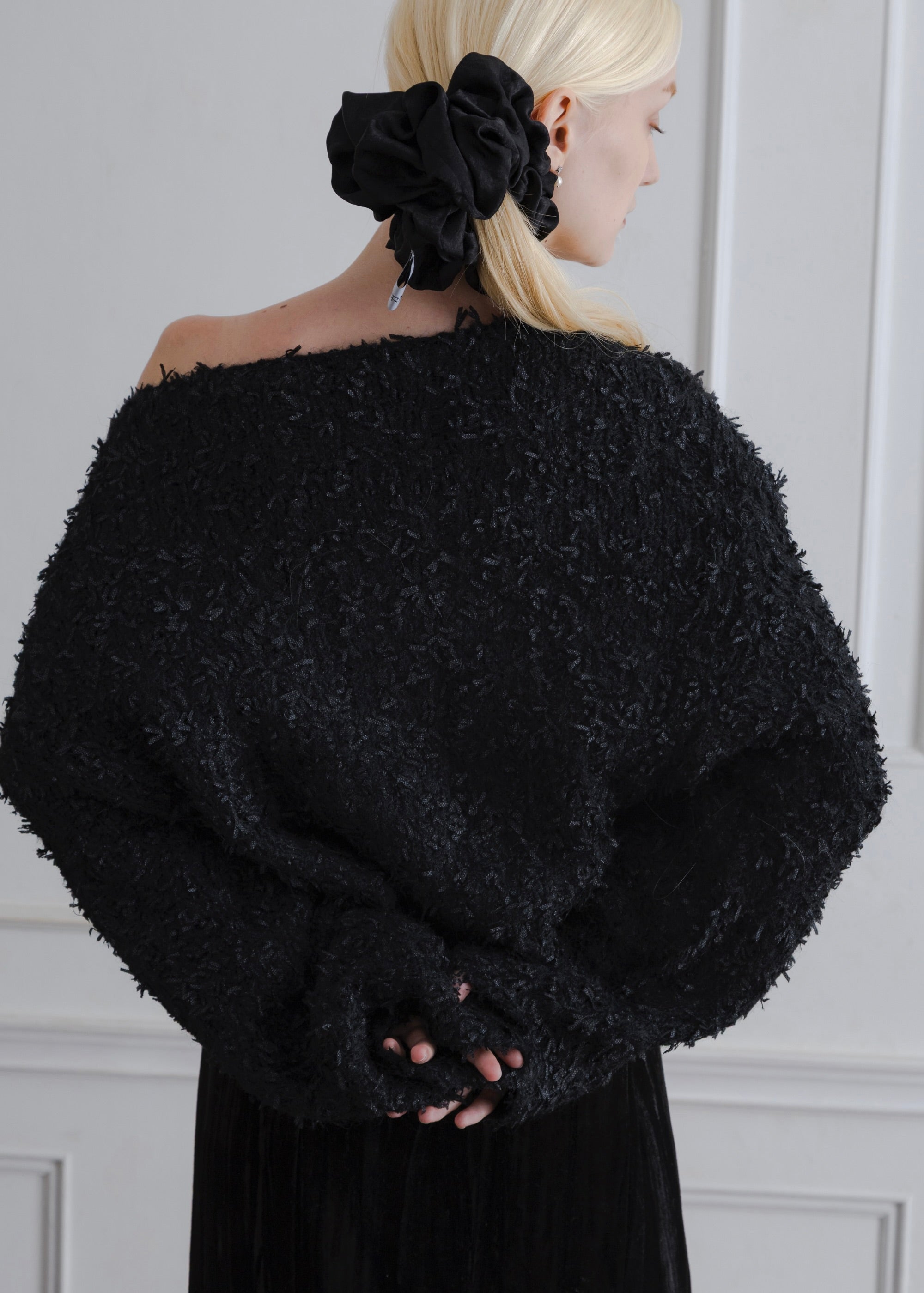 SHAGGY KNIT PULLOVER