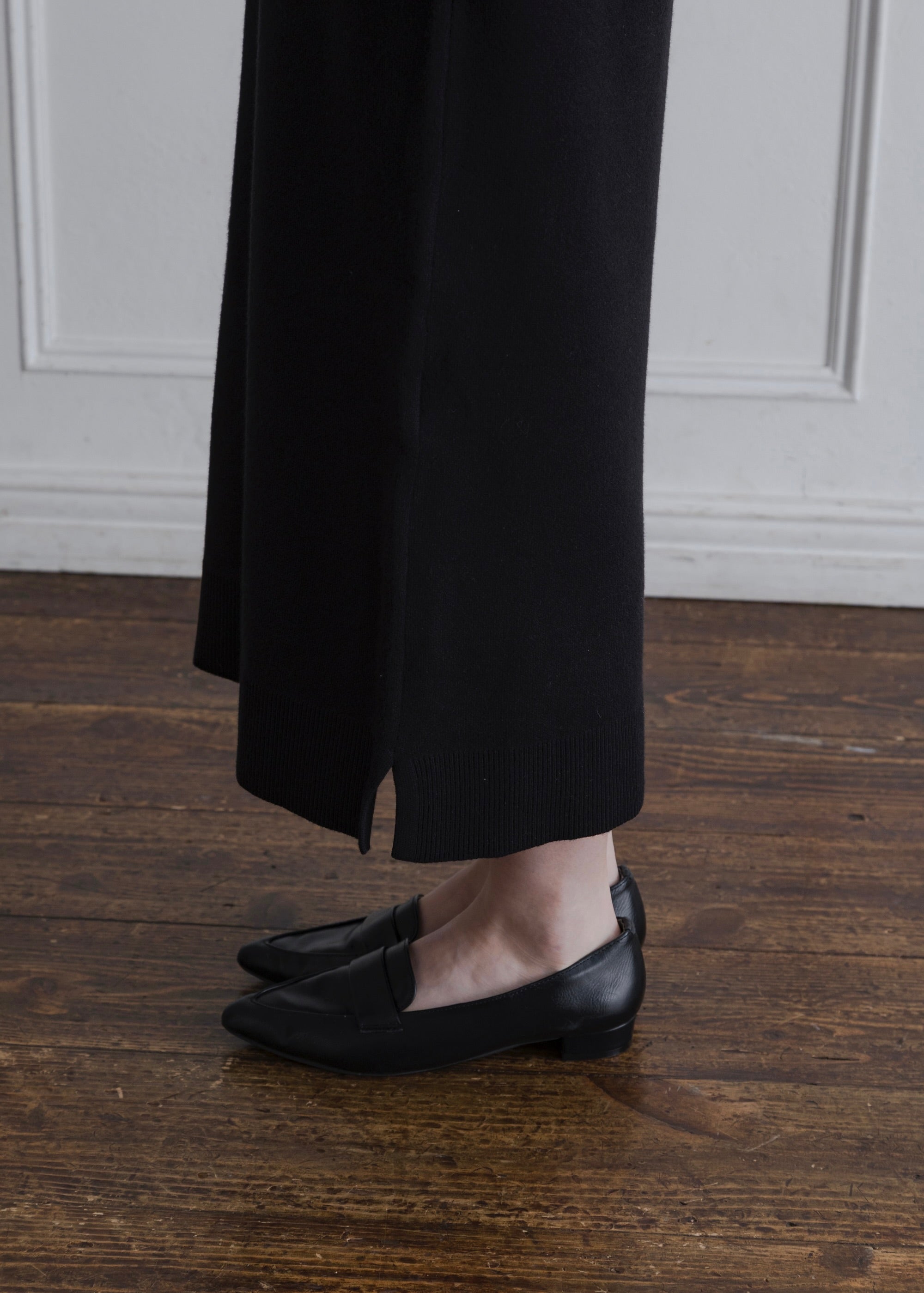 BICOLOR POLO KNIT DRESS
