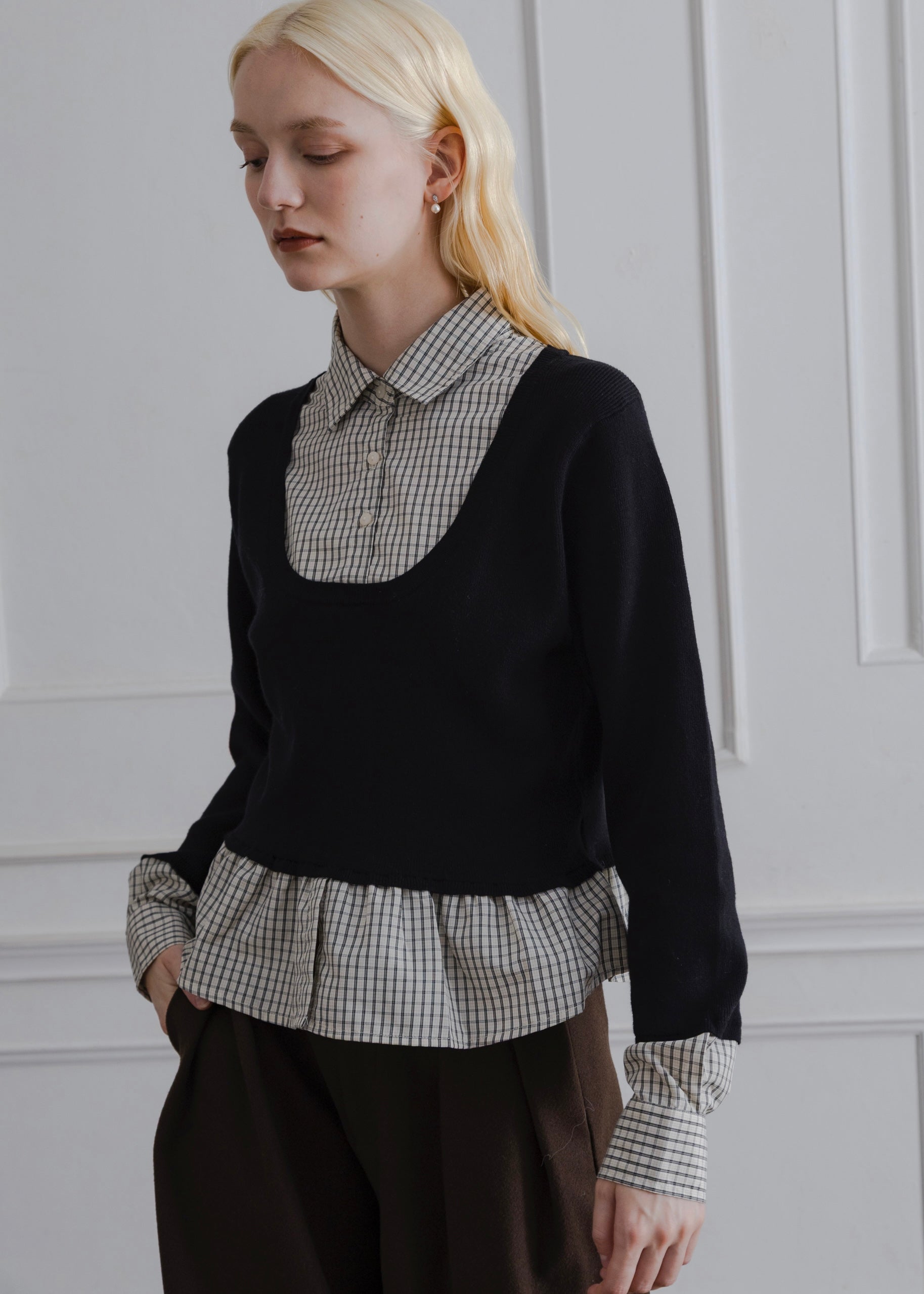 SHIRT DOCKING KNIT PULLOVER