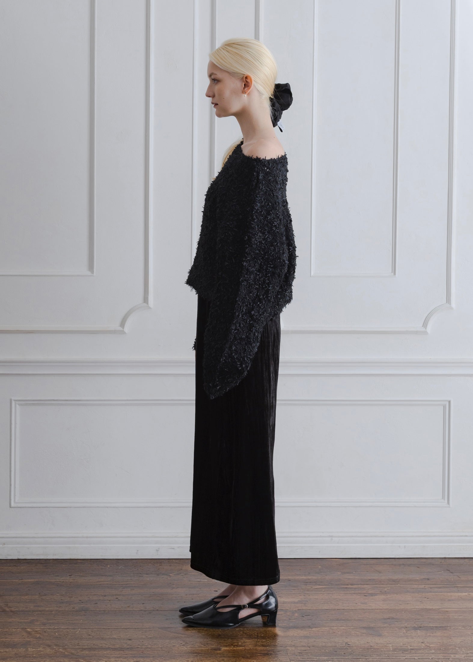 SHAGGY KNIT PULLOVER