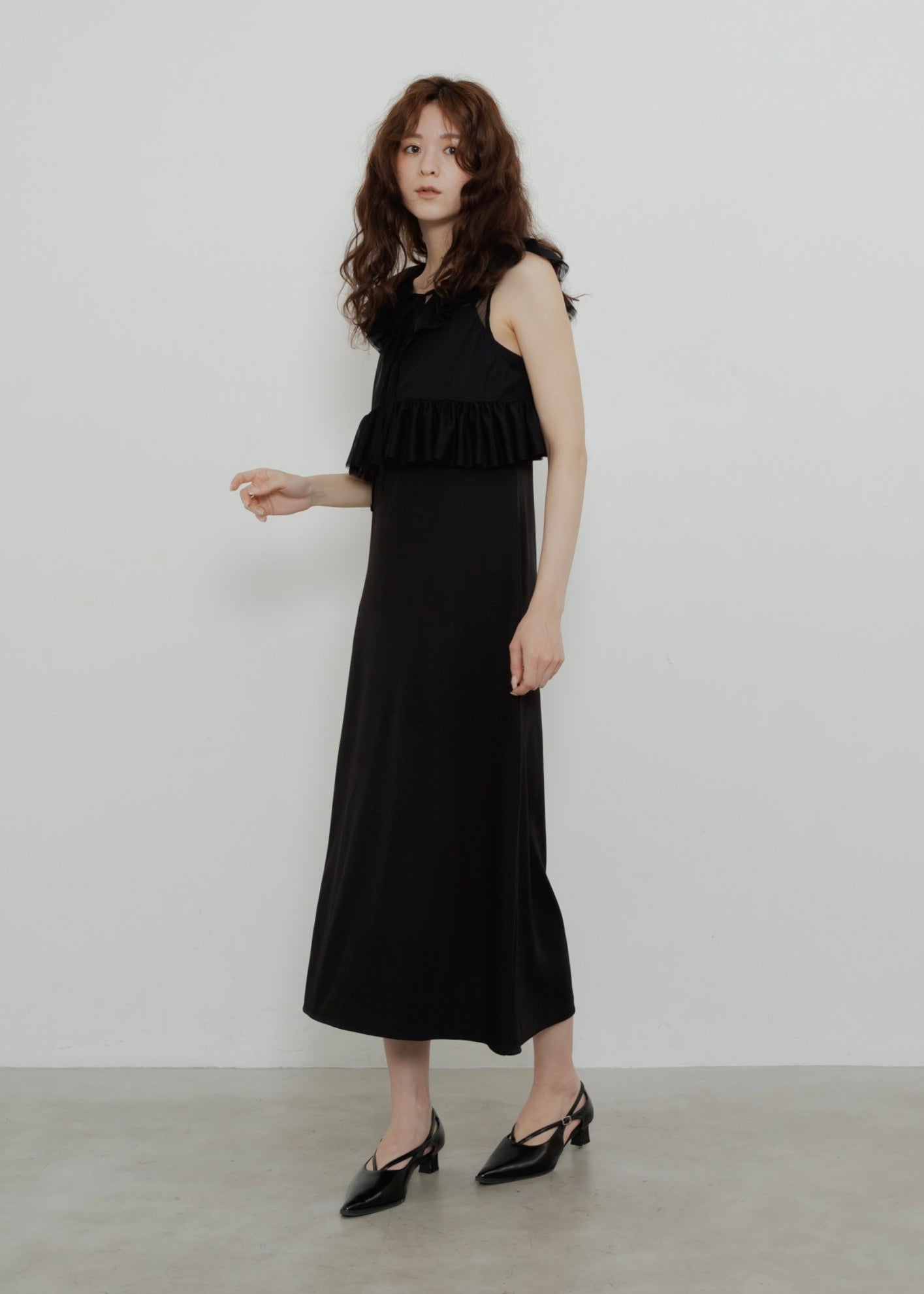 TULLE VEST SET DRESS