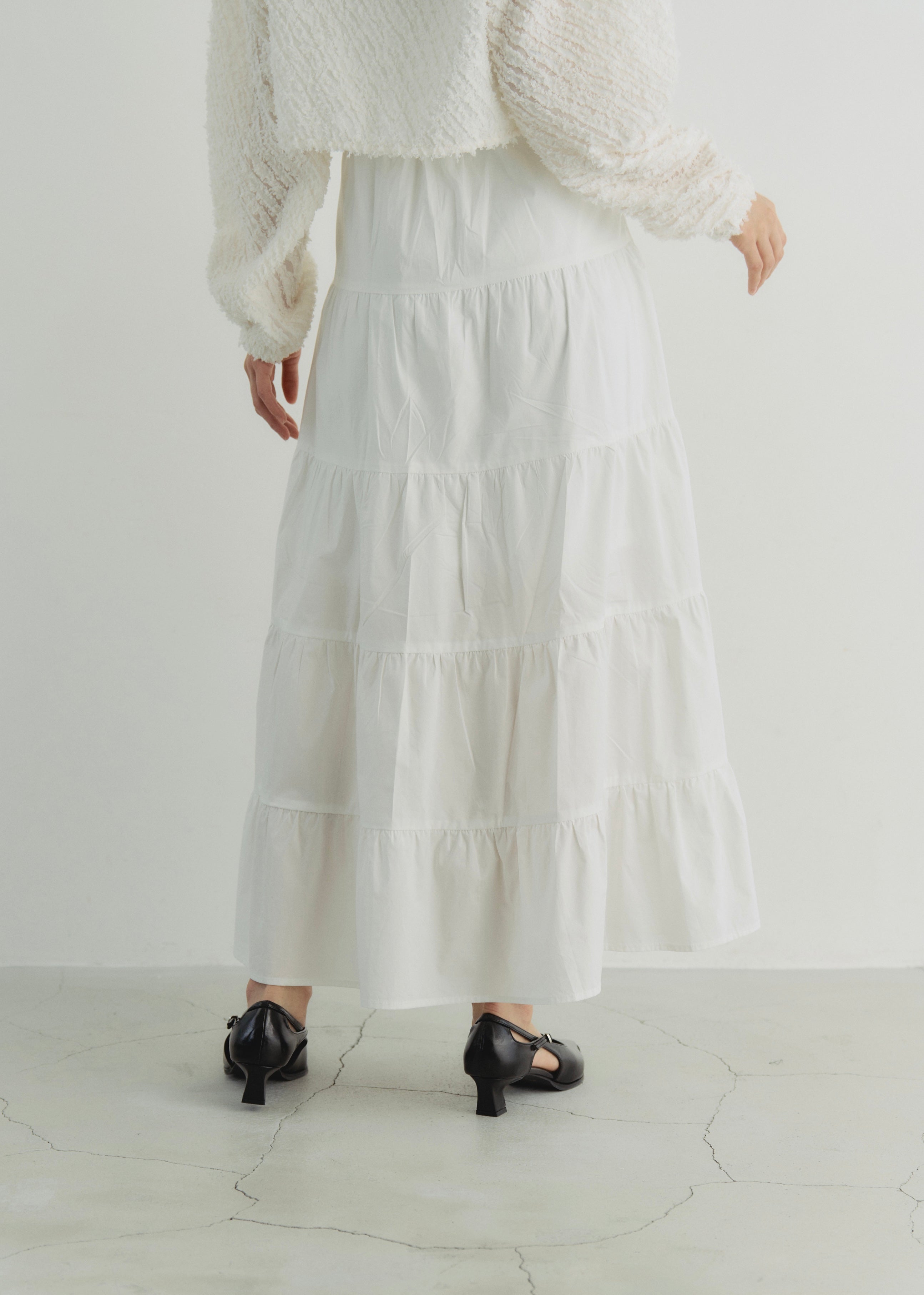 LAWN FLARE SKIRT