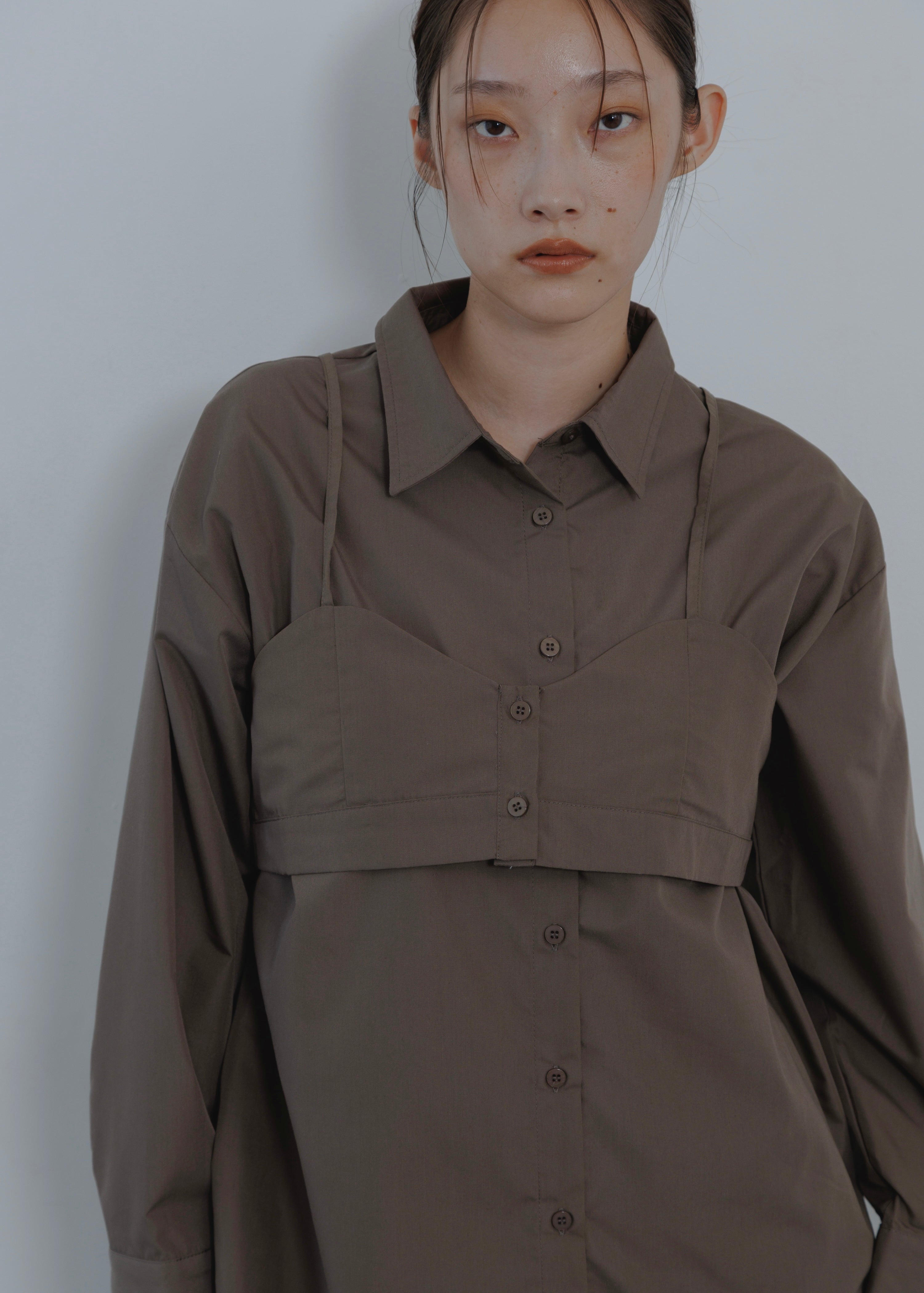 BUSTIER SET SHIRT