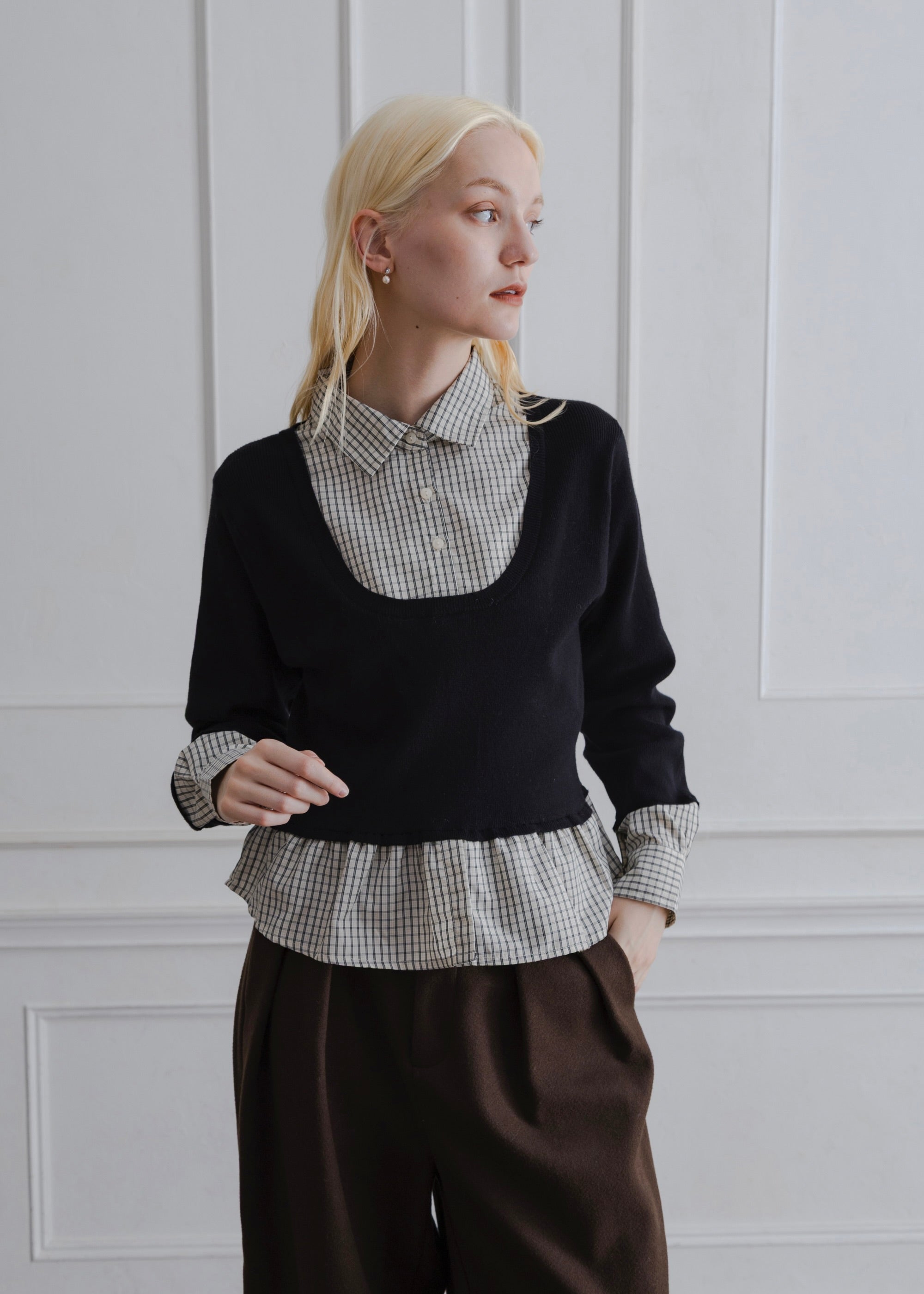 SHIRT DOCKING KNIT PULLOVER