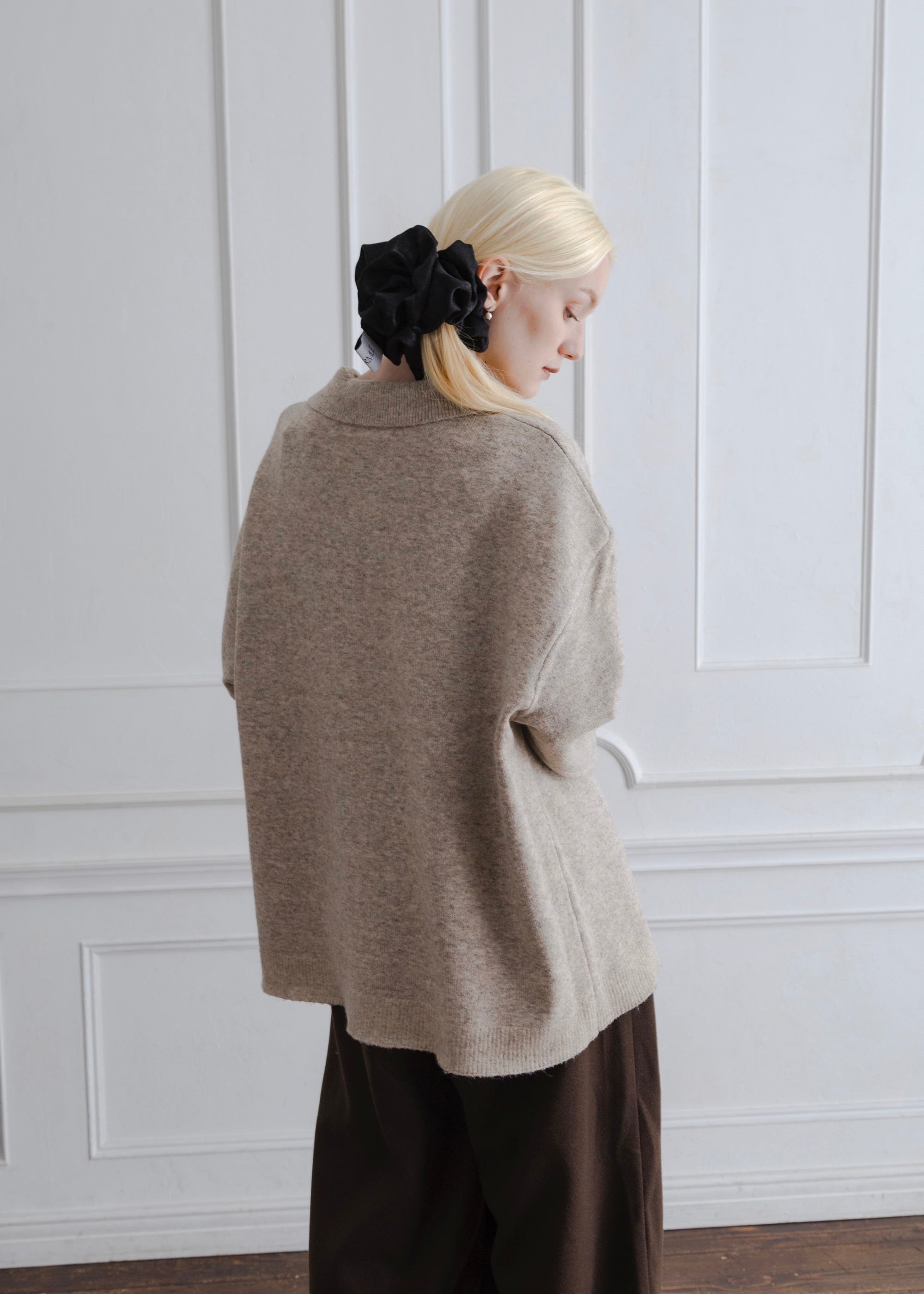 WOOL BLEND SKIPPER PULLOVER