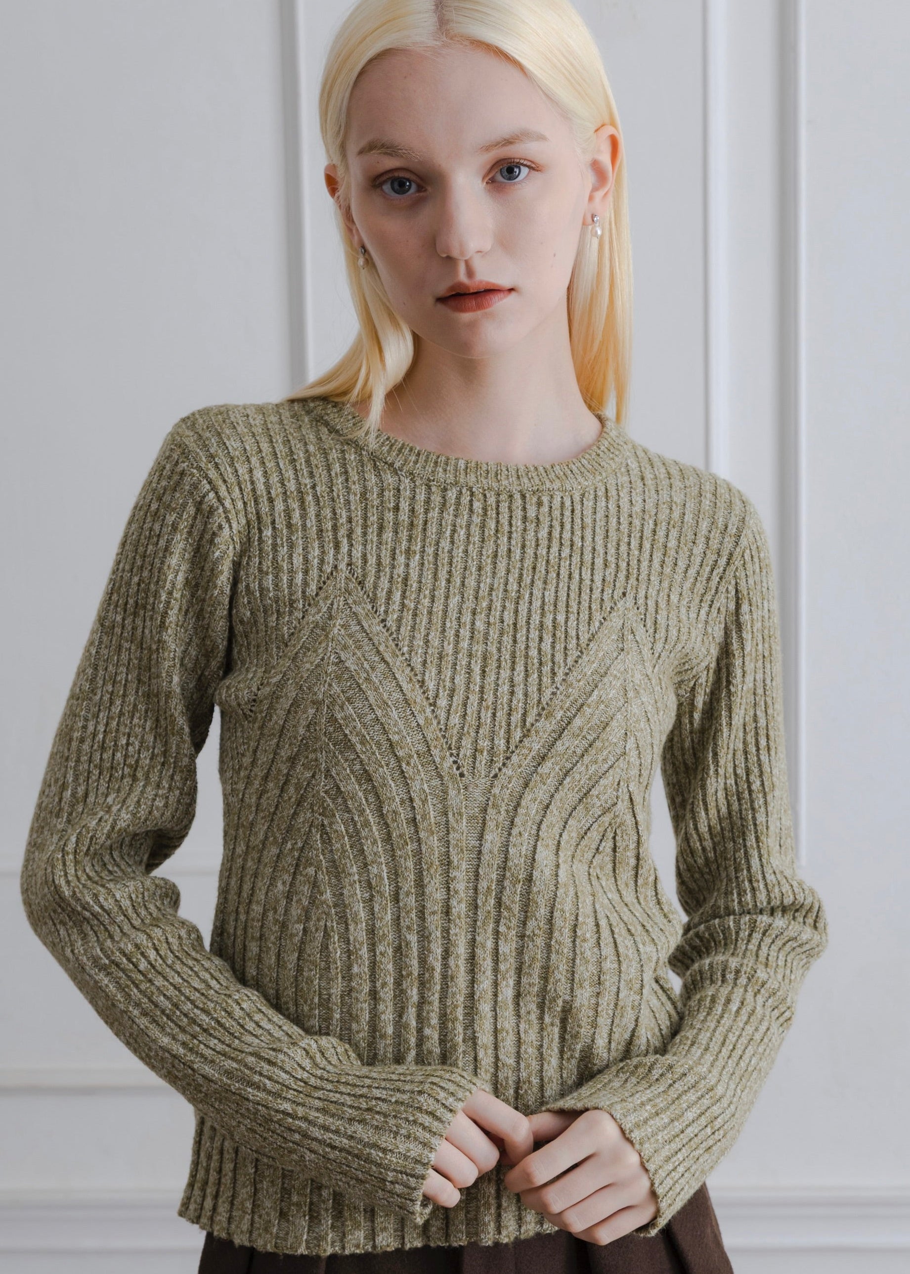 MIX KNIT PULLOVER