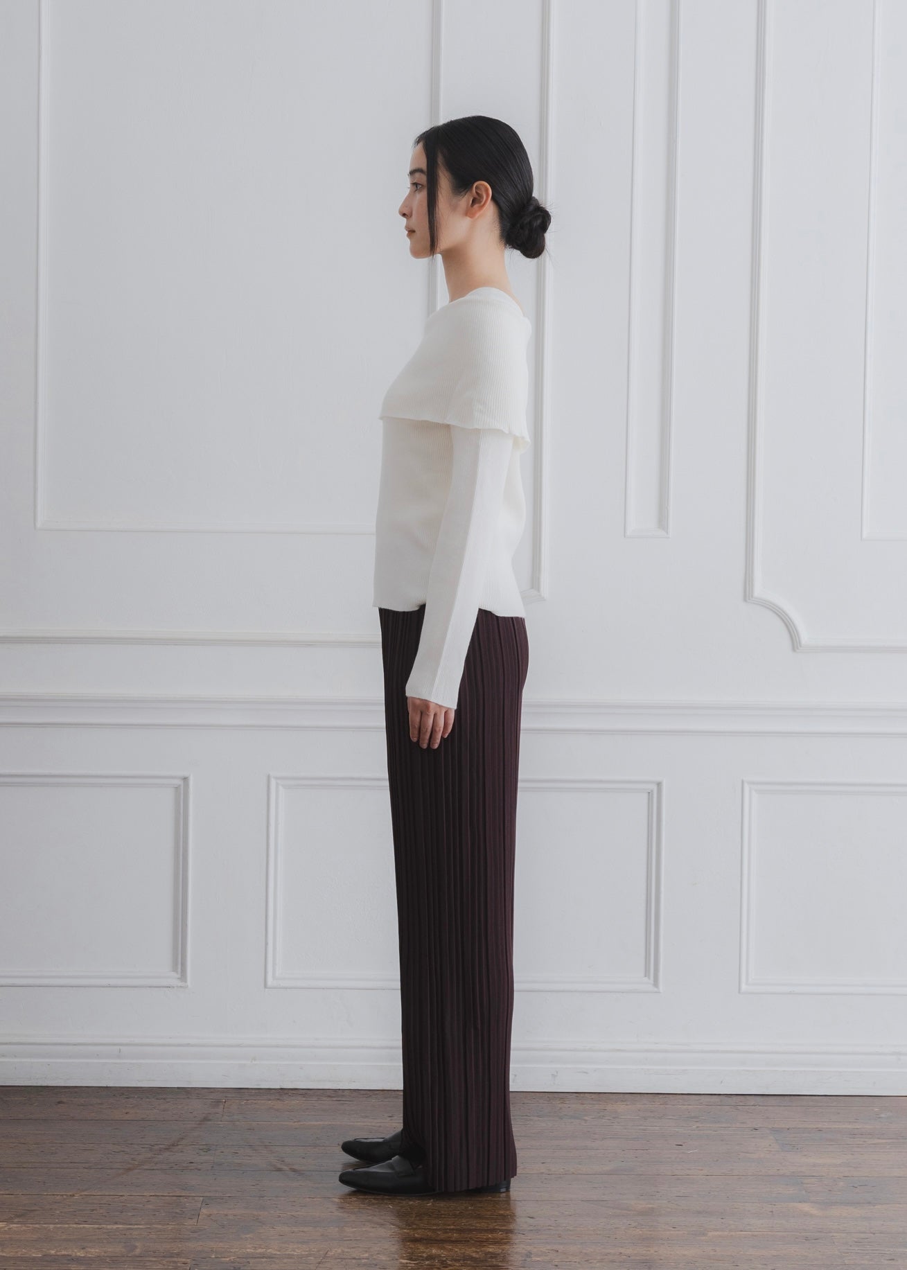 OFF SHOULDER KNIT TOP