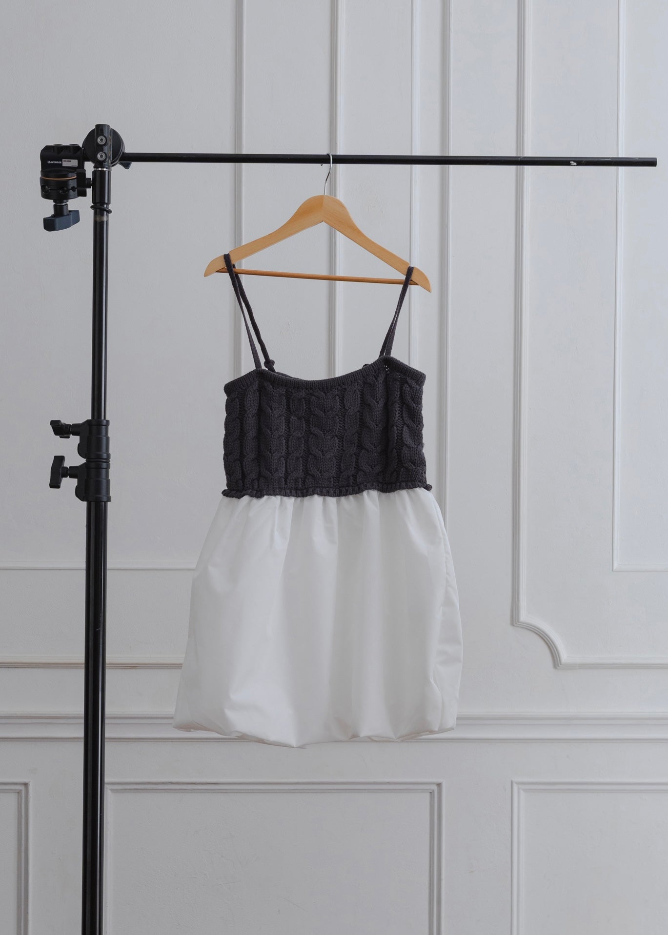 CABLE KNIT BALLOON CAMISOLE