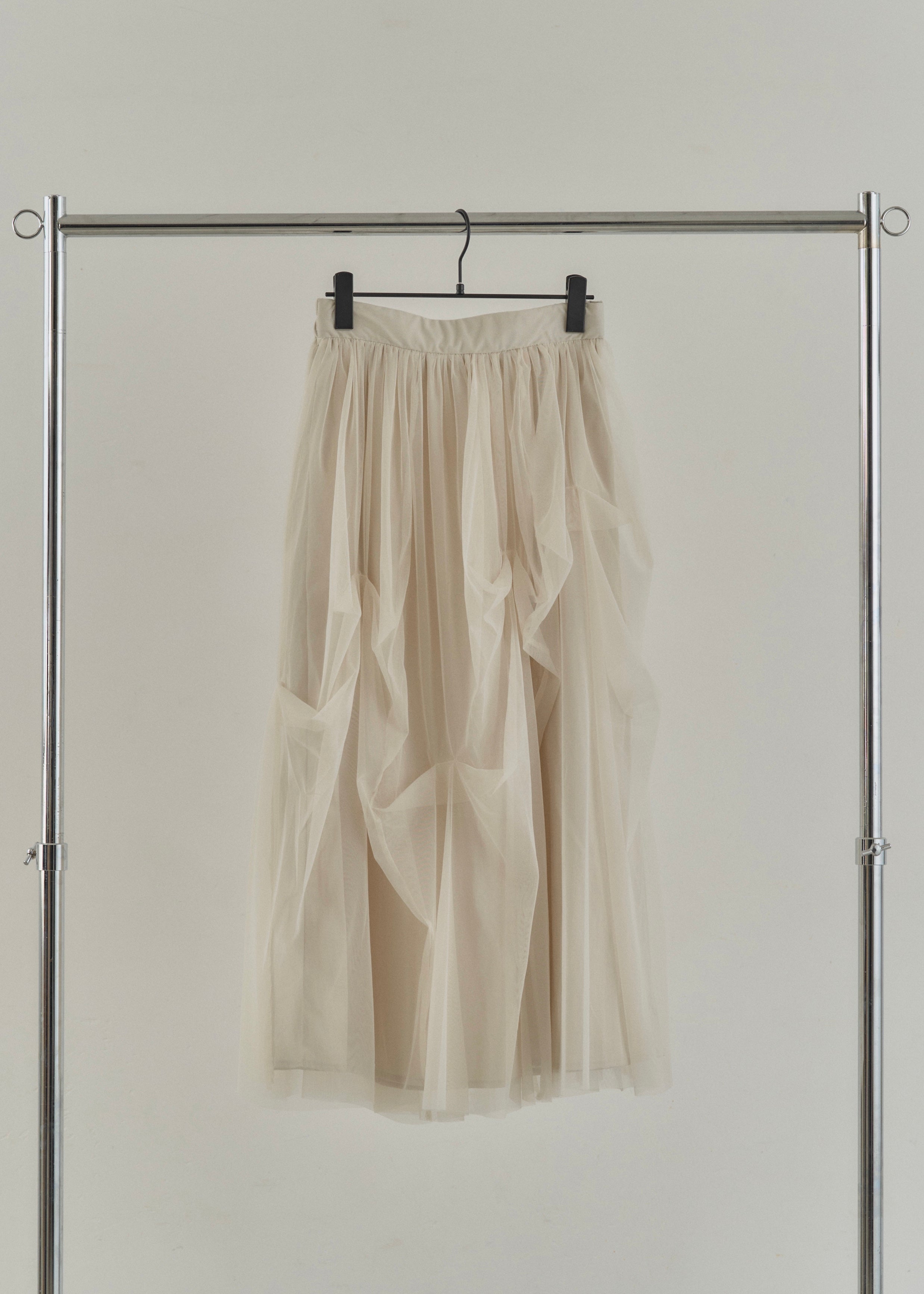TULLE GATHER SKIRT
