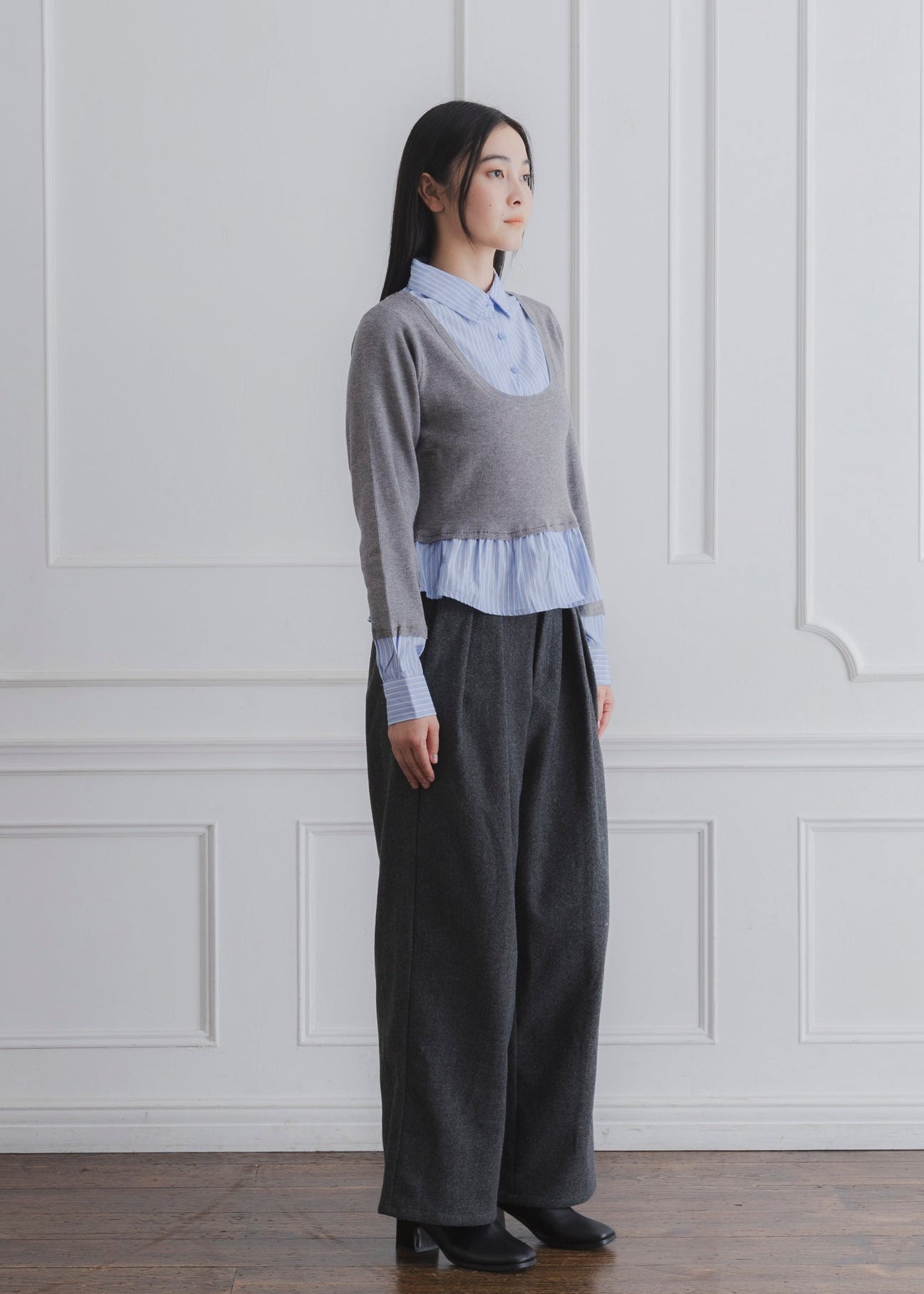 SHIRT DOCKING KNIT PULLOVER