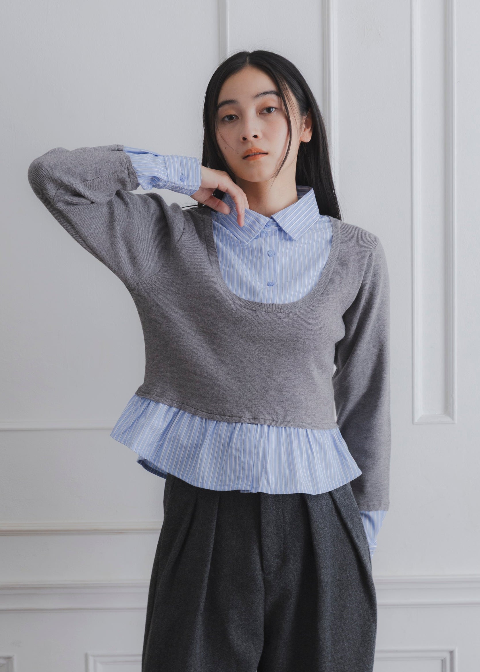 SHIRT DOCKING KNIT PULLOVER