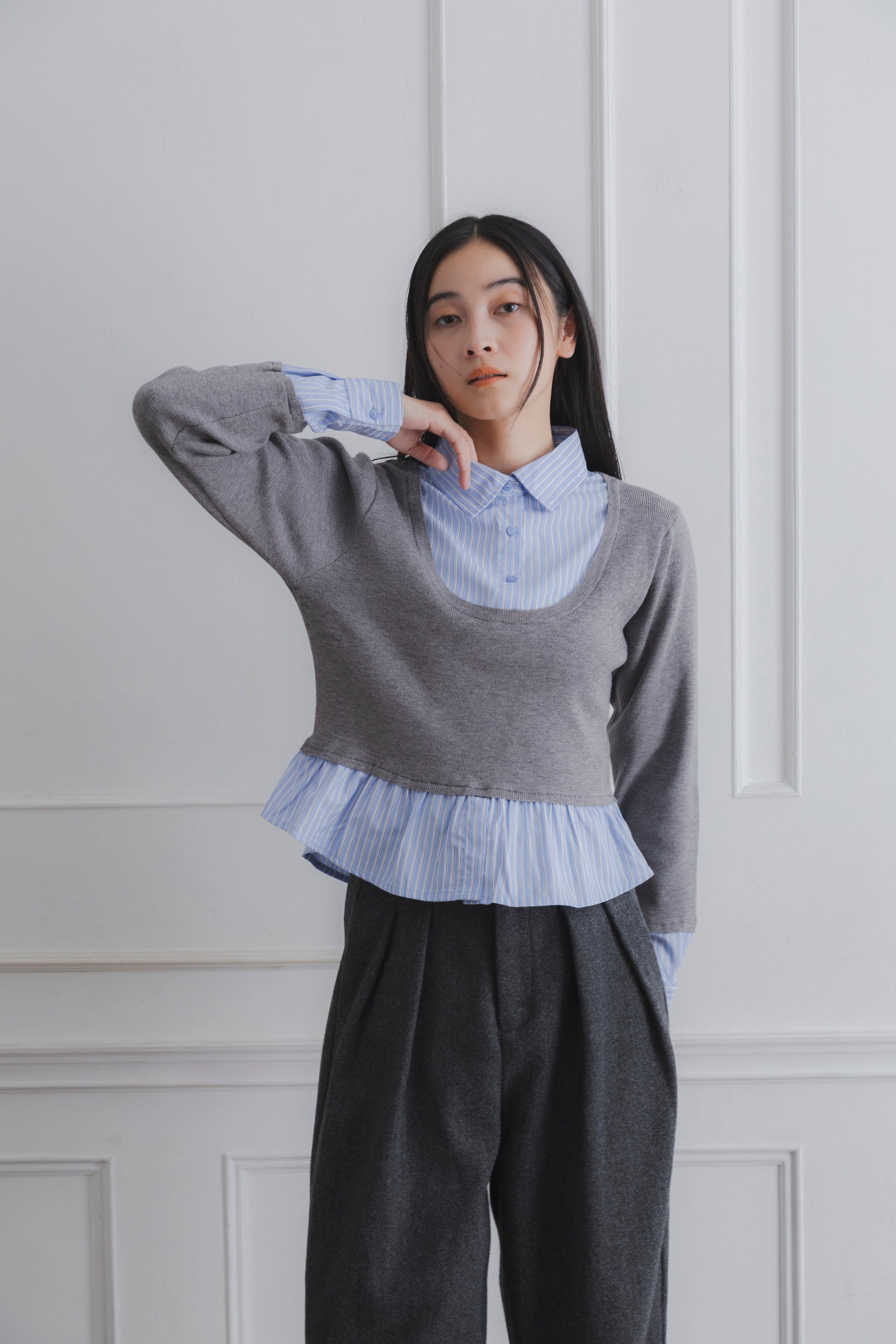 SHIRT DOCKING KNIT PULLOVER