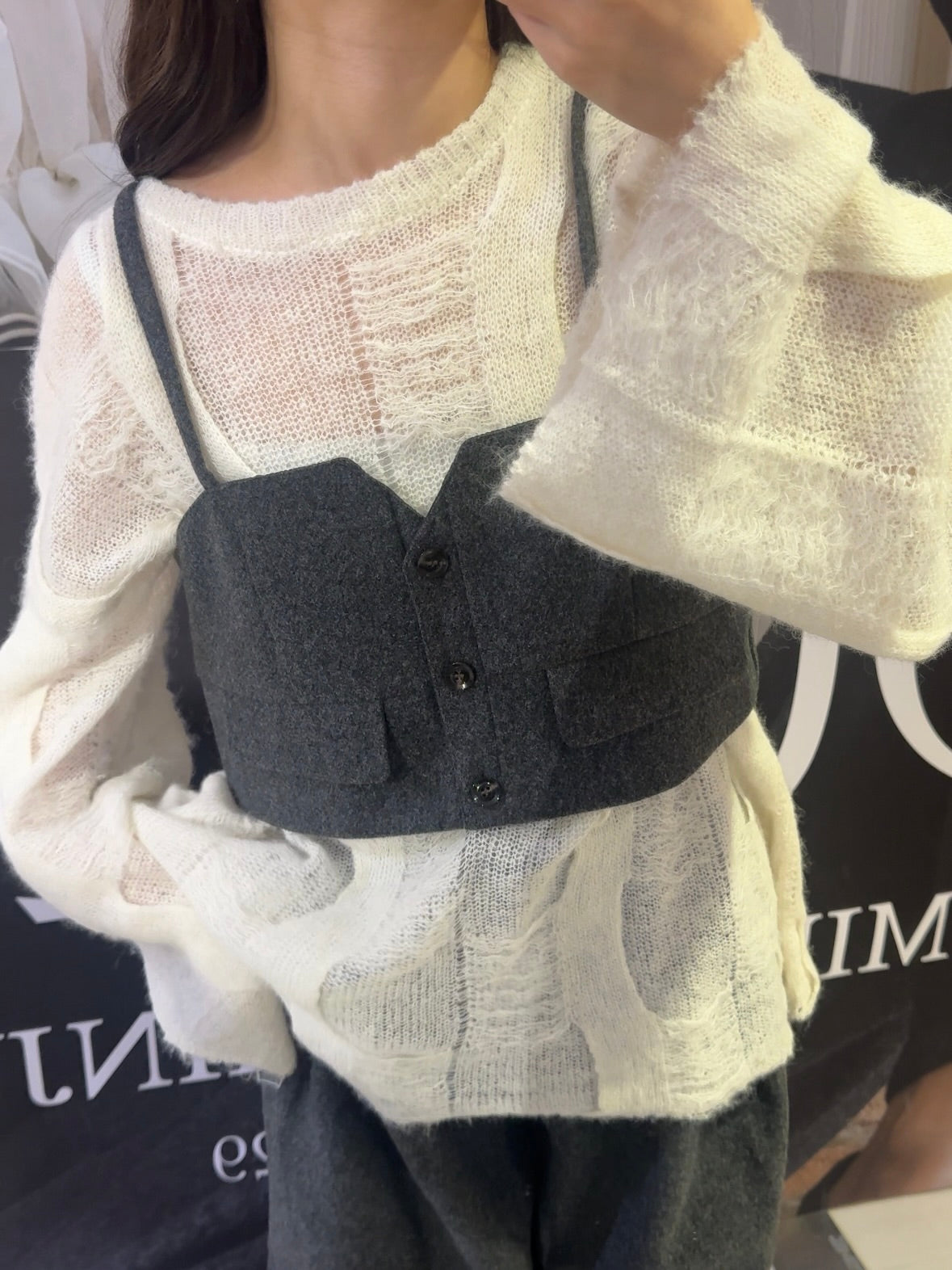 150cm / 骨格ウェーブ