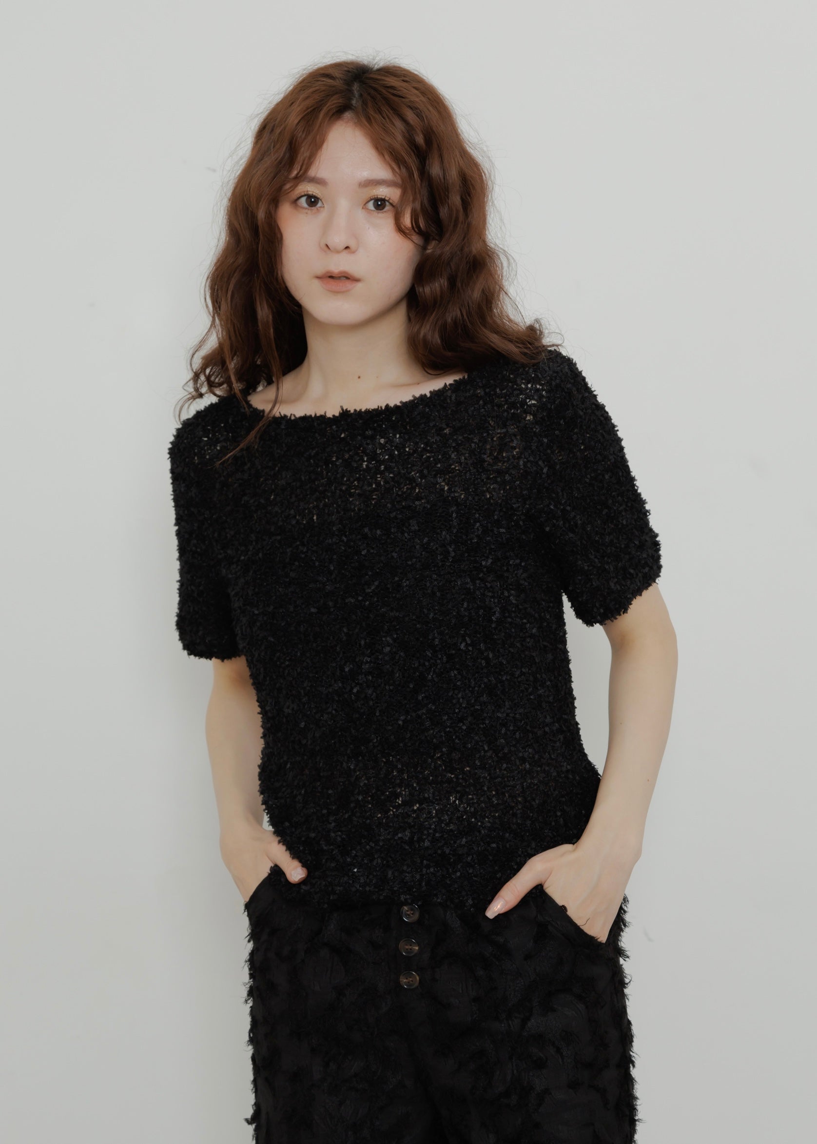 AGAWD♡Shaggy Knit Tops♡送料込アガウド SHAGGY KNIT TOP
