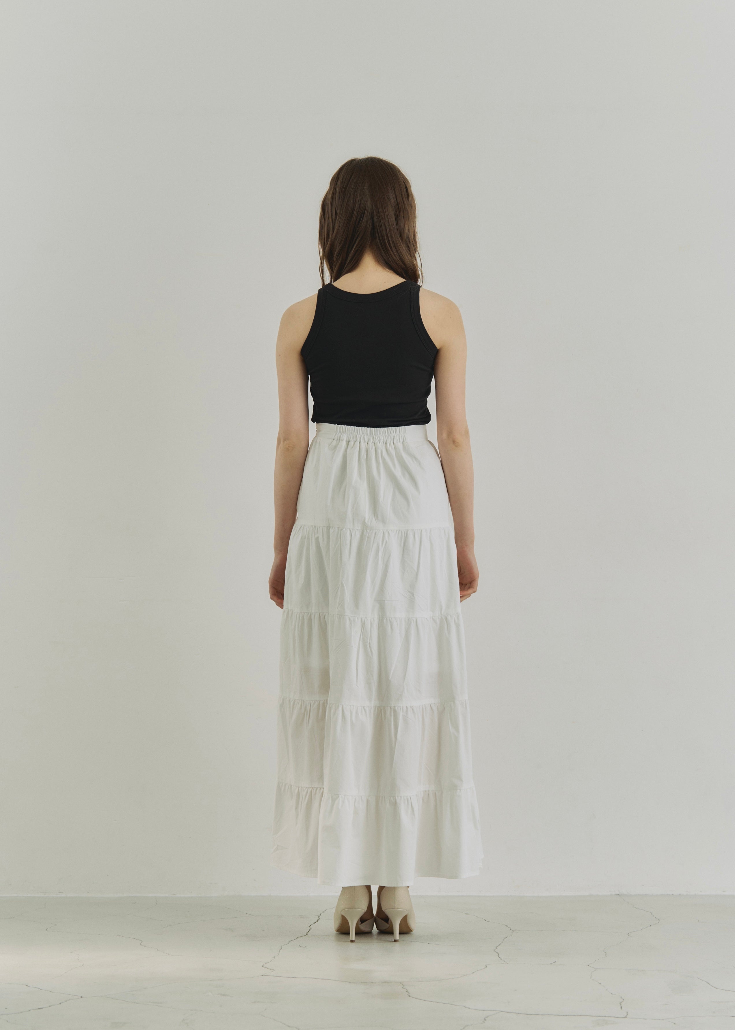 LAWN FLARE SKIRT