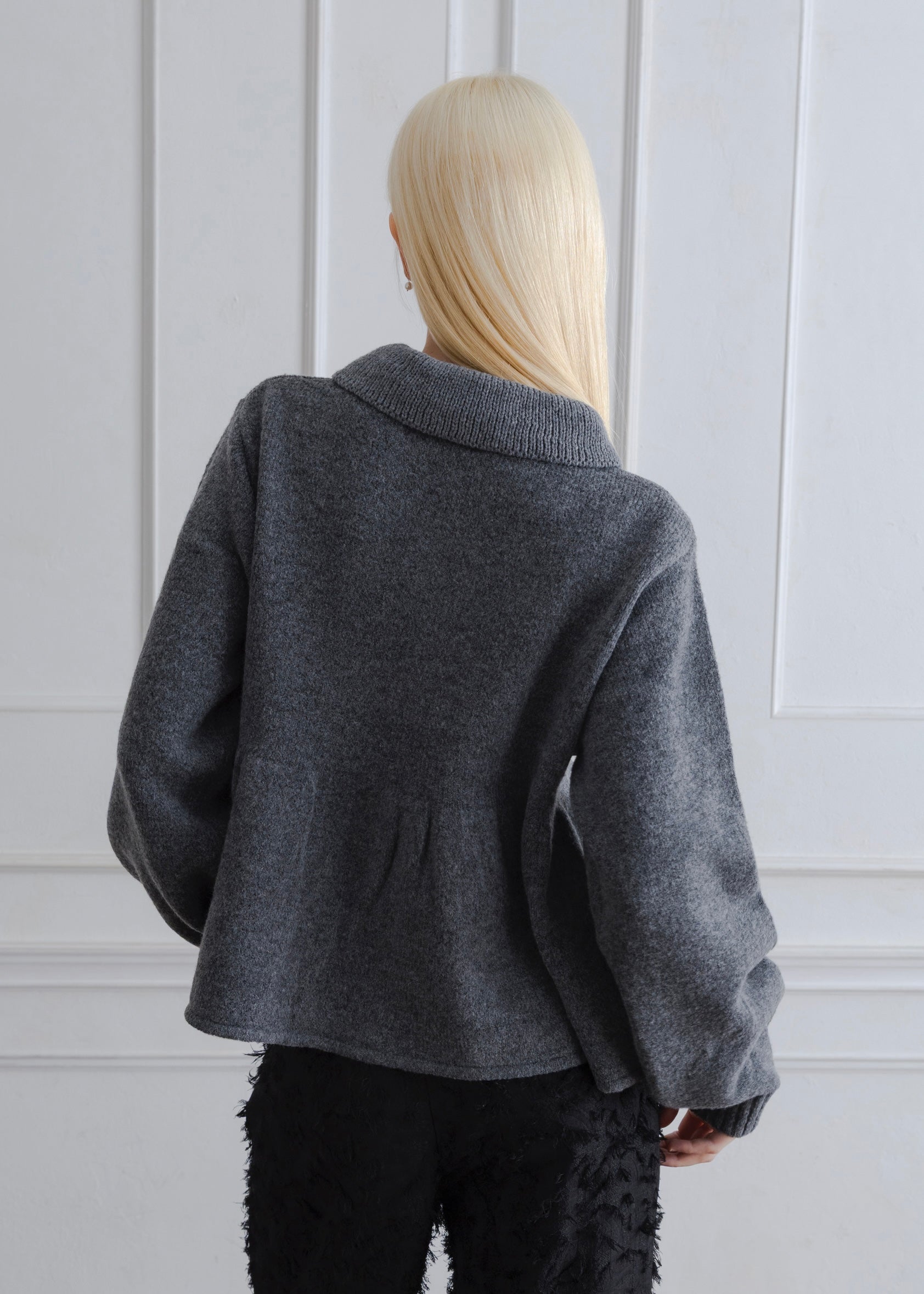 PEPLUM KNIT