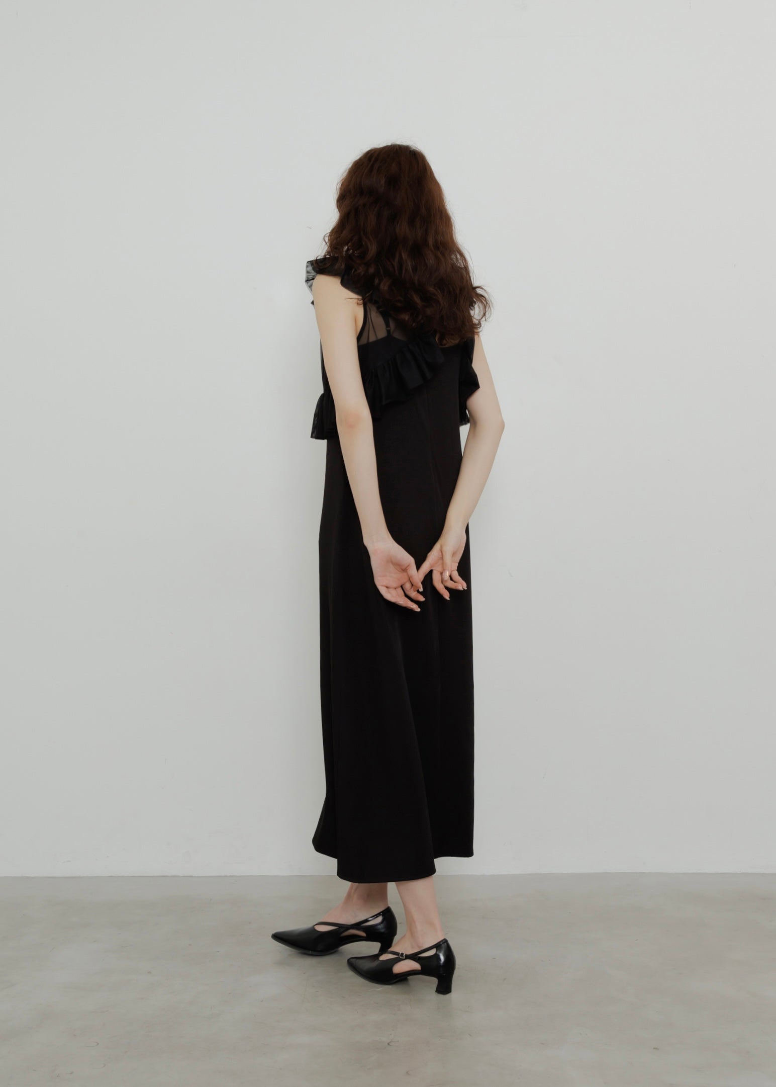 TULLE VEST SET DRESS