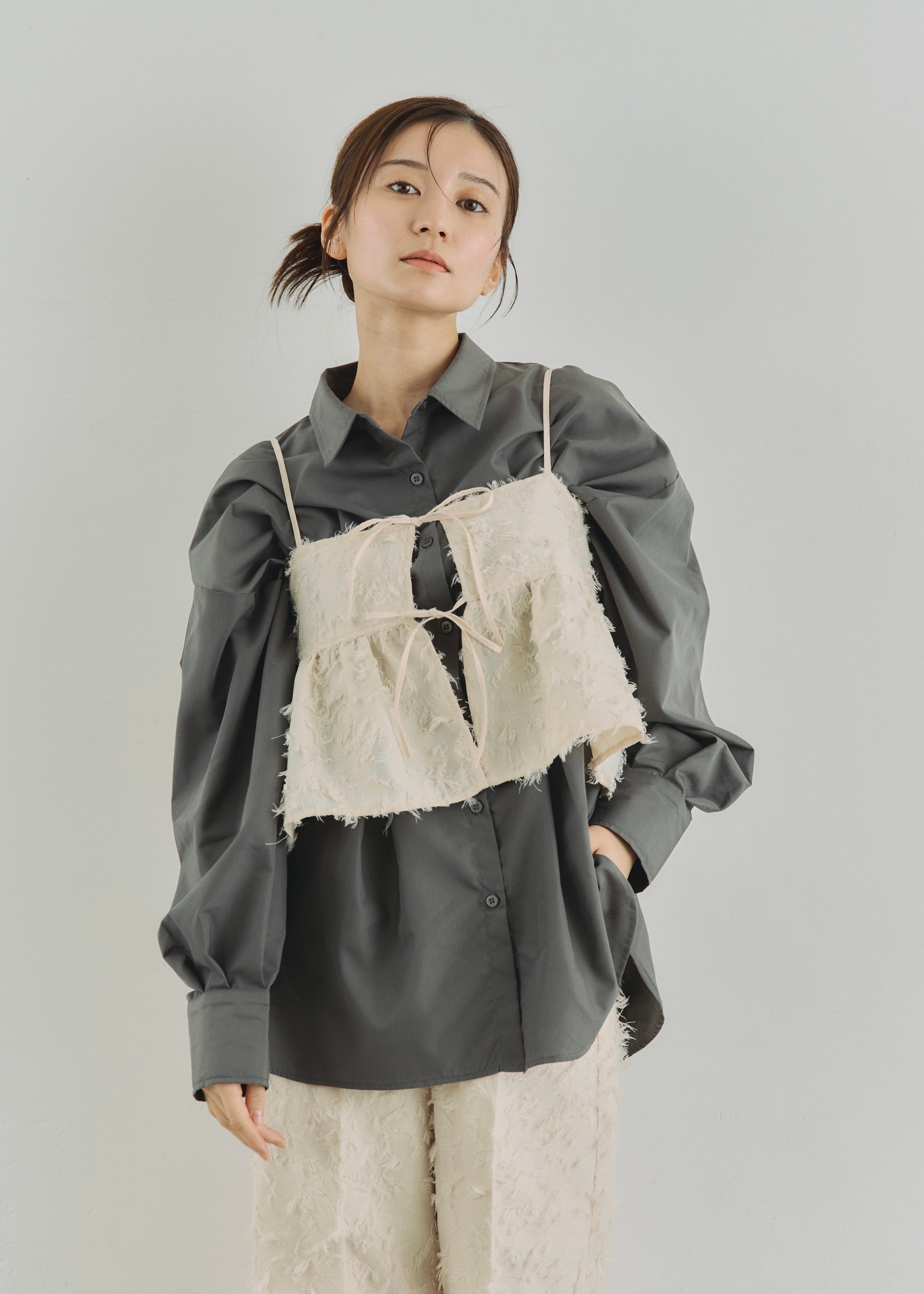 2WAY JACQUARD CAMISOLE