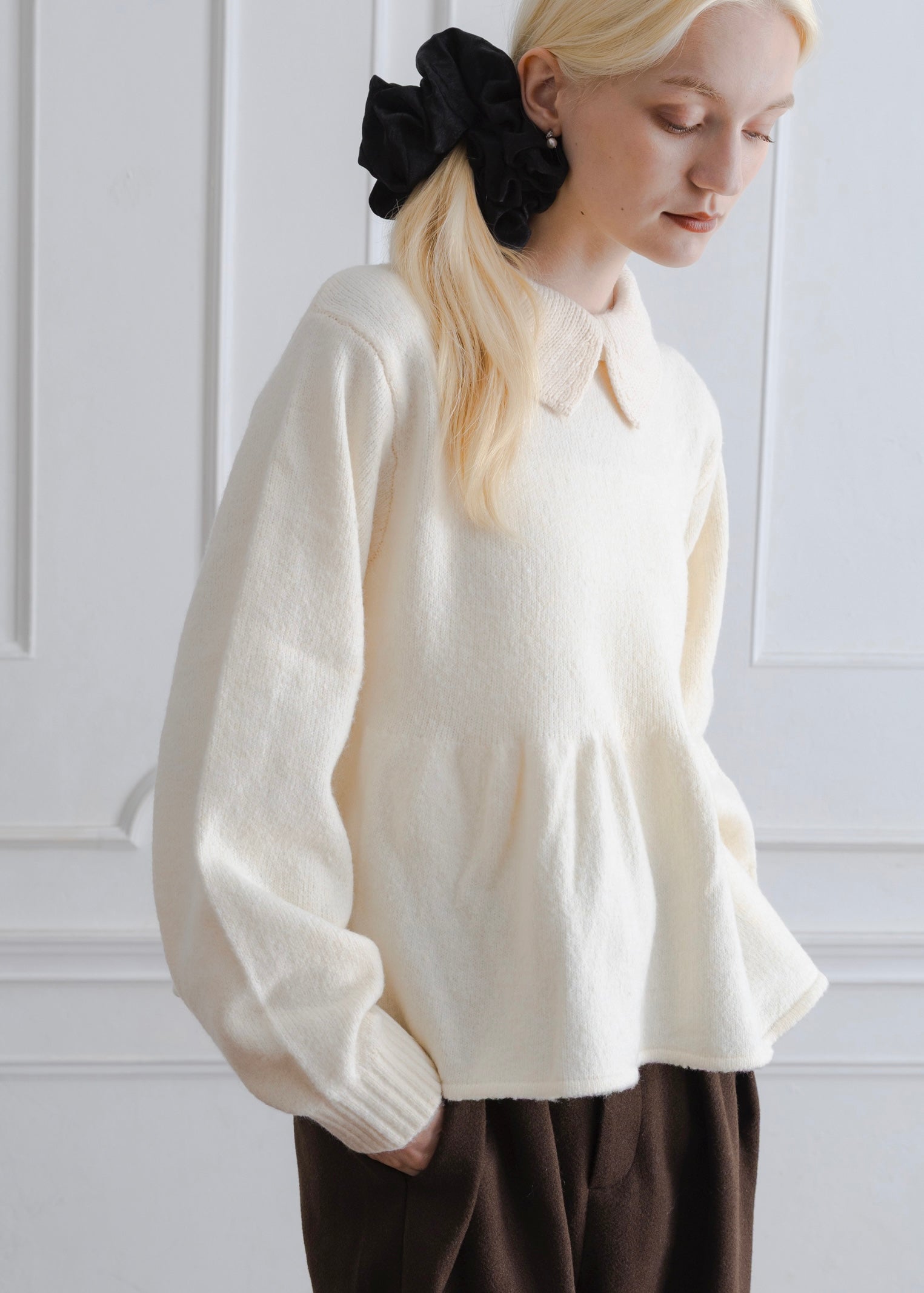 PEPLUM KNIT