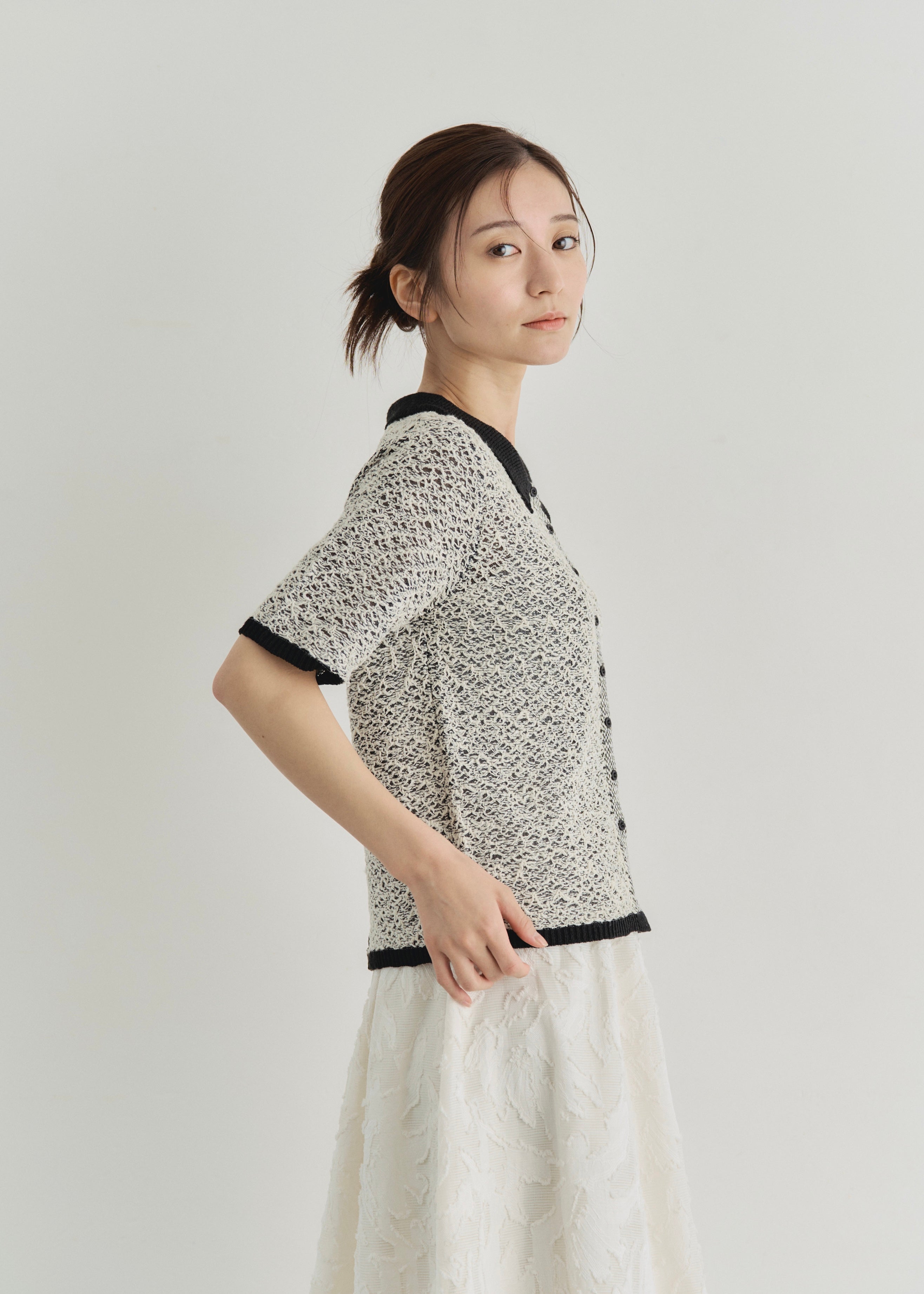 MIX KNIT TOP