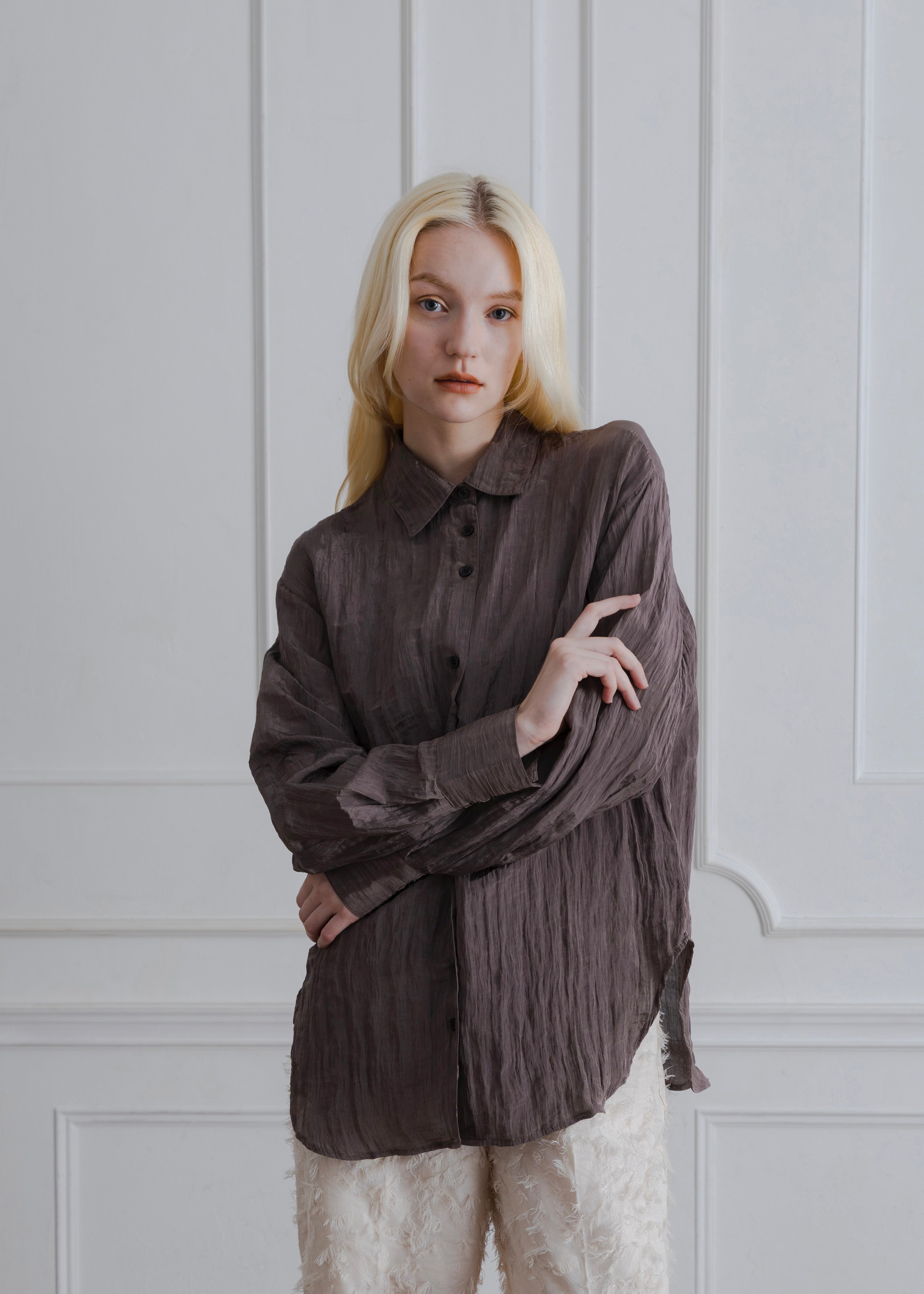 WASHER POPLIN SHIRT