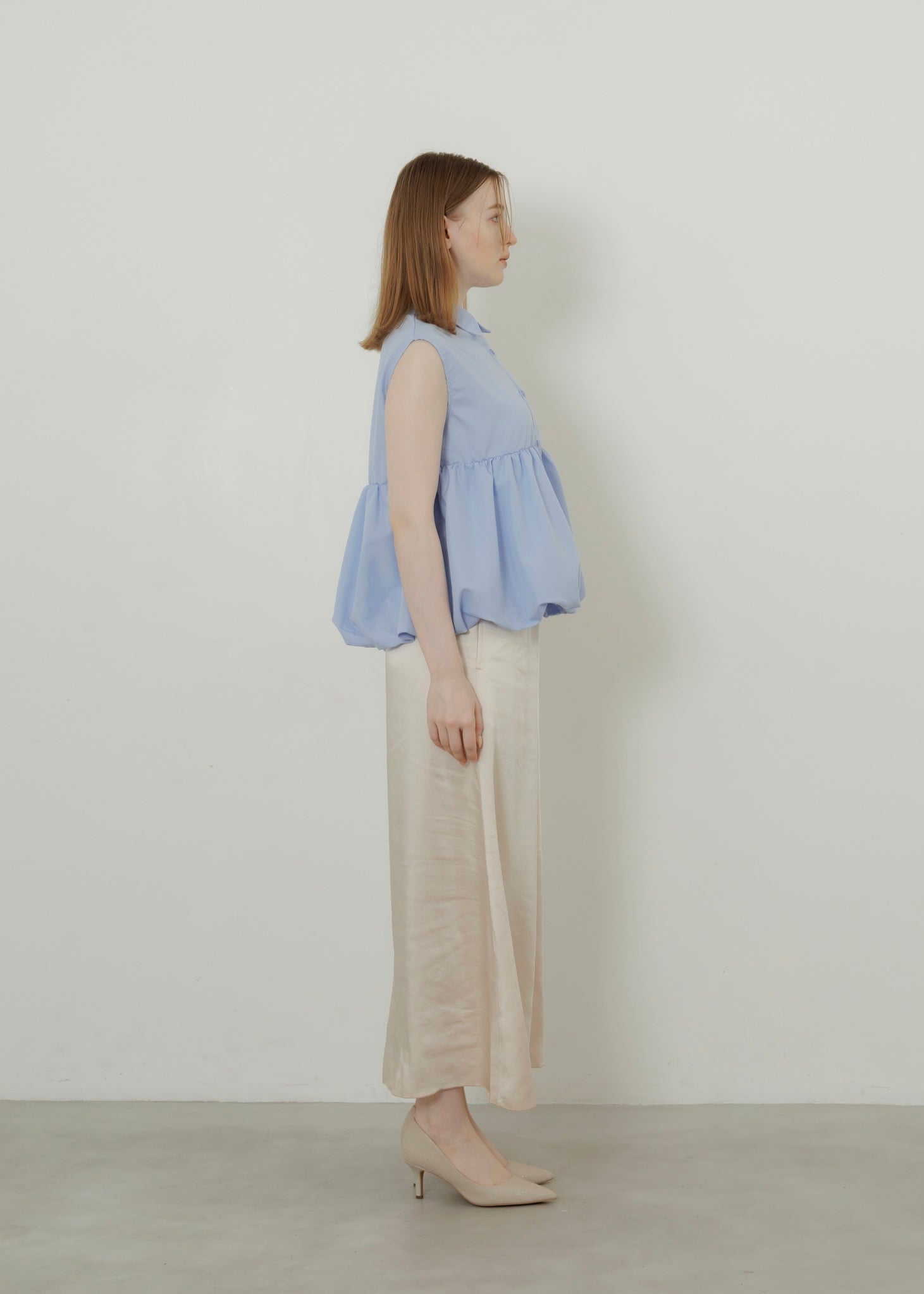 TIERED BALLOON SHIRT