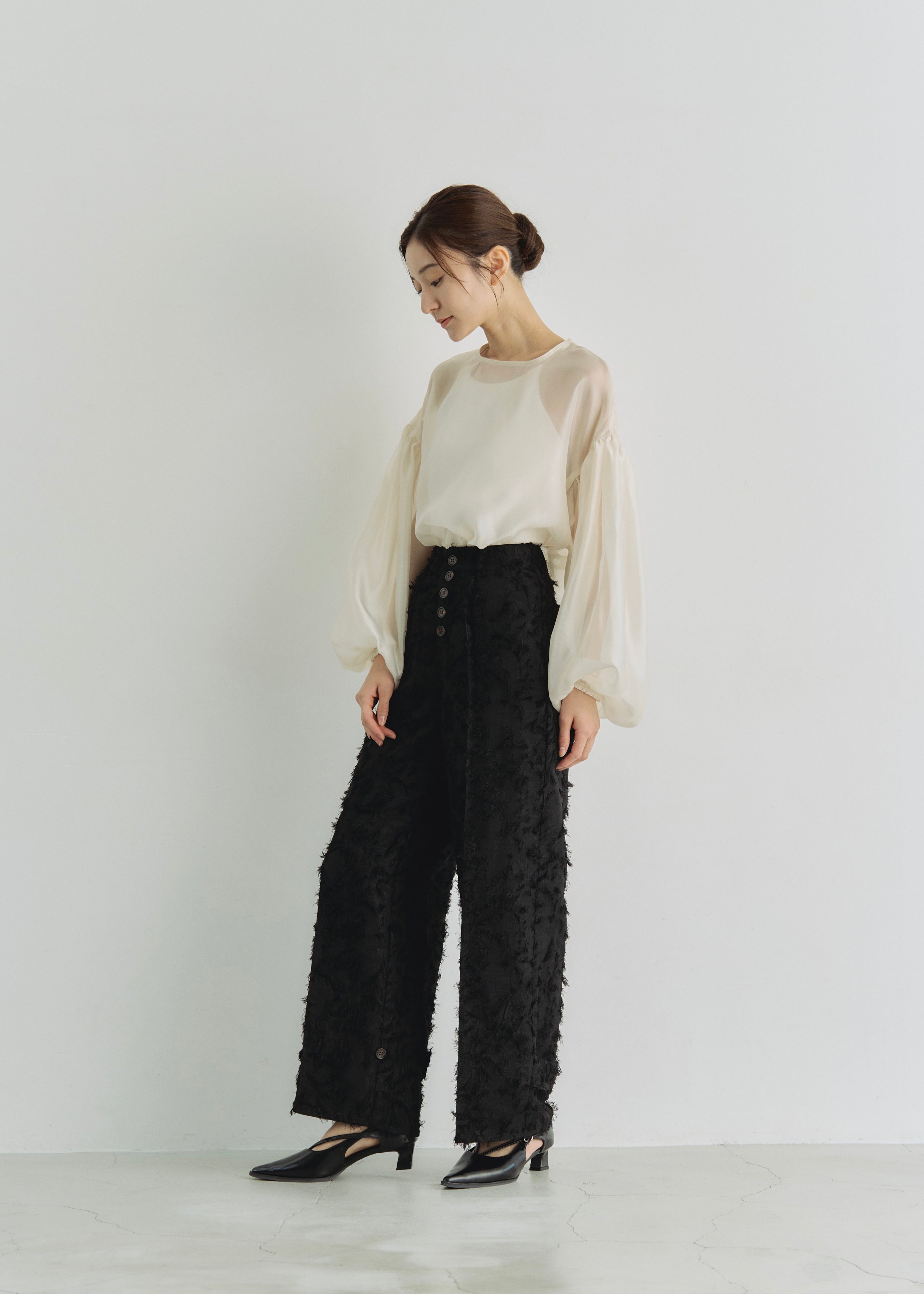 JACQUARD PANTS