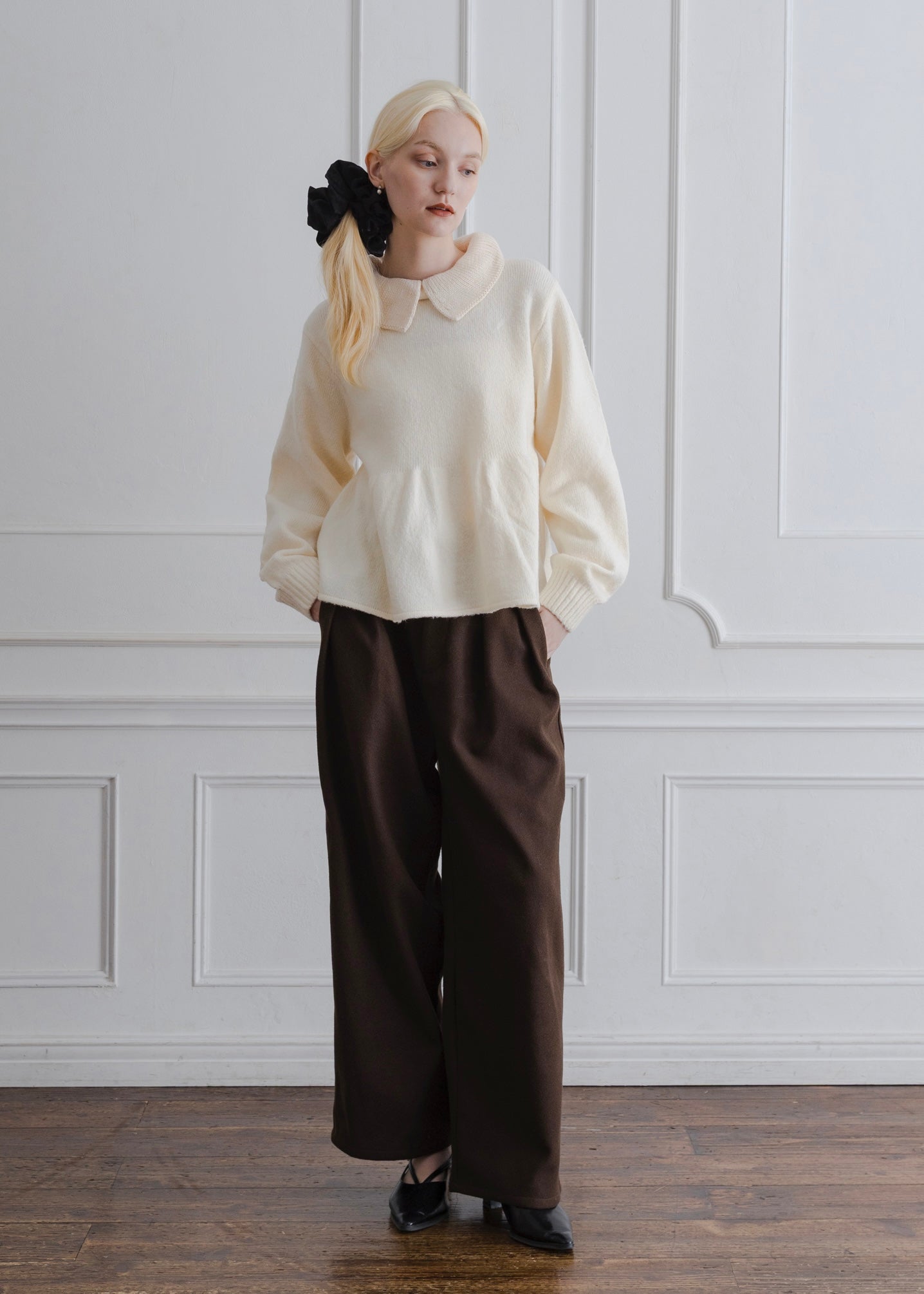 PEPLUM KNIT