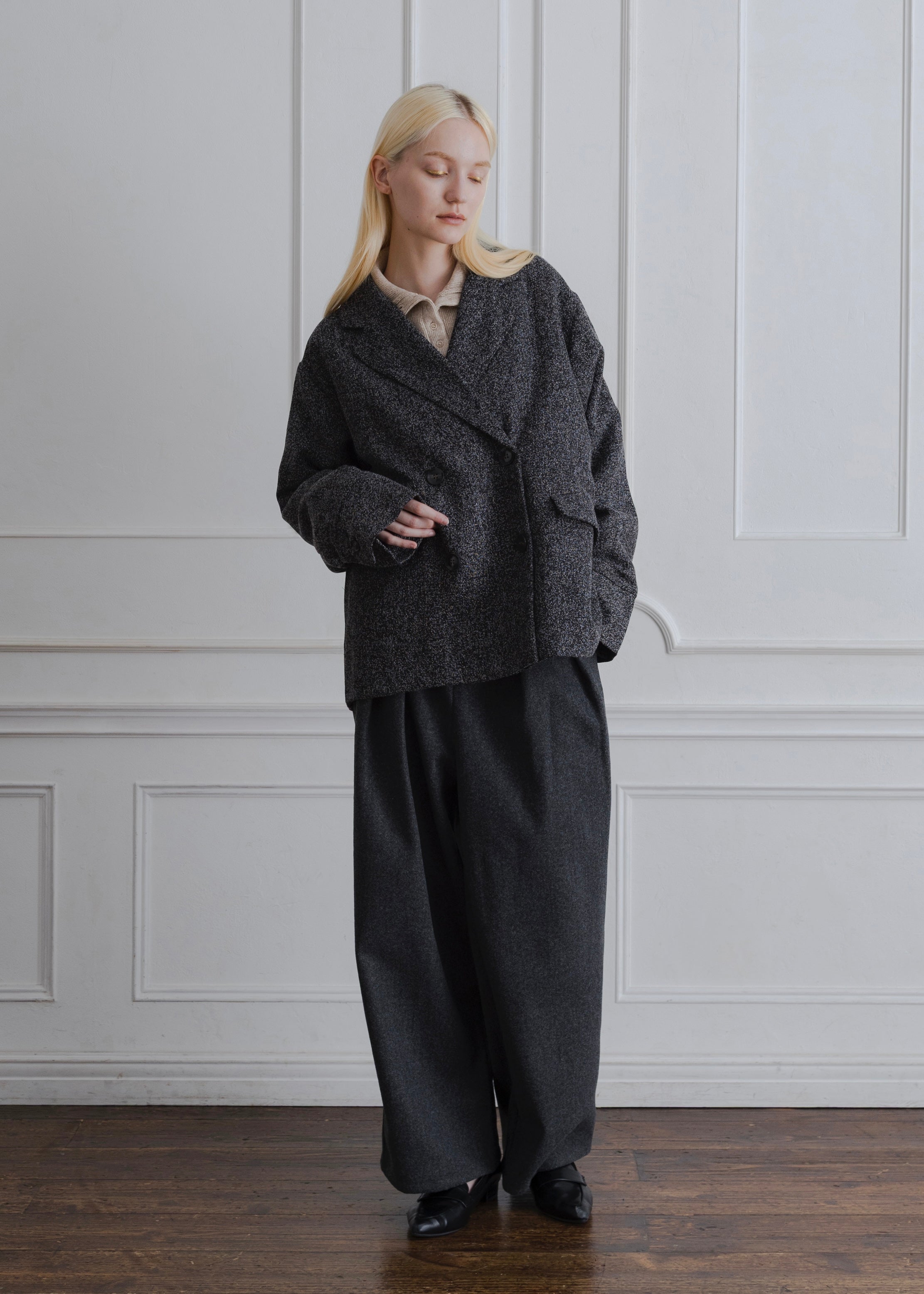 TWEED DOUBLE JACKET