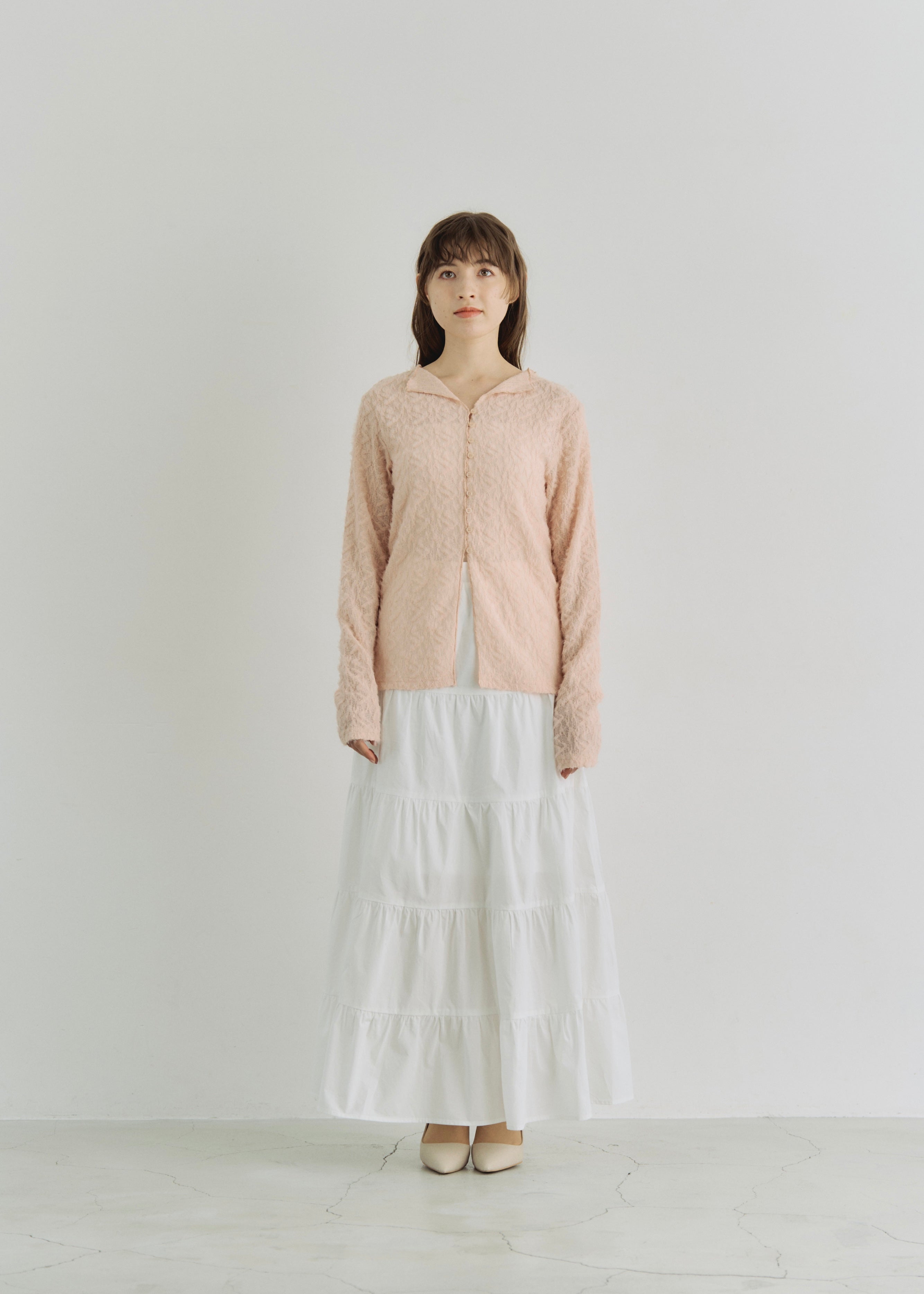 SHEER SHAGGY CARDIGAN