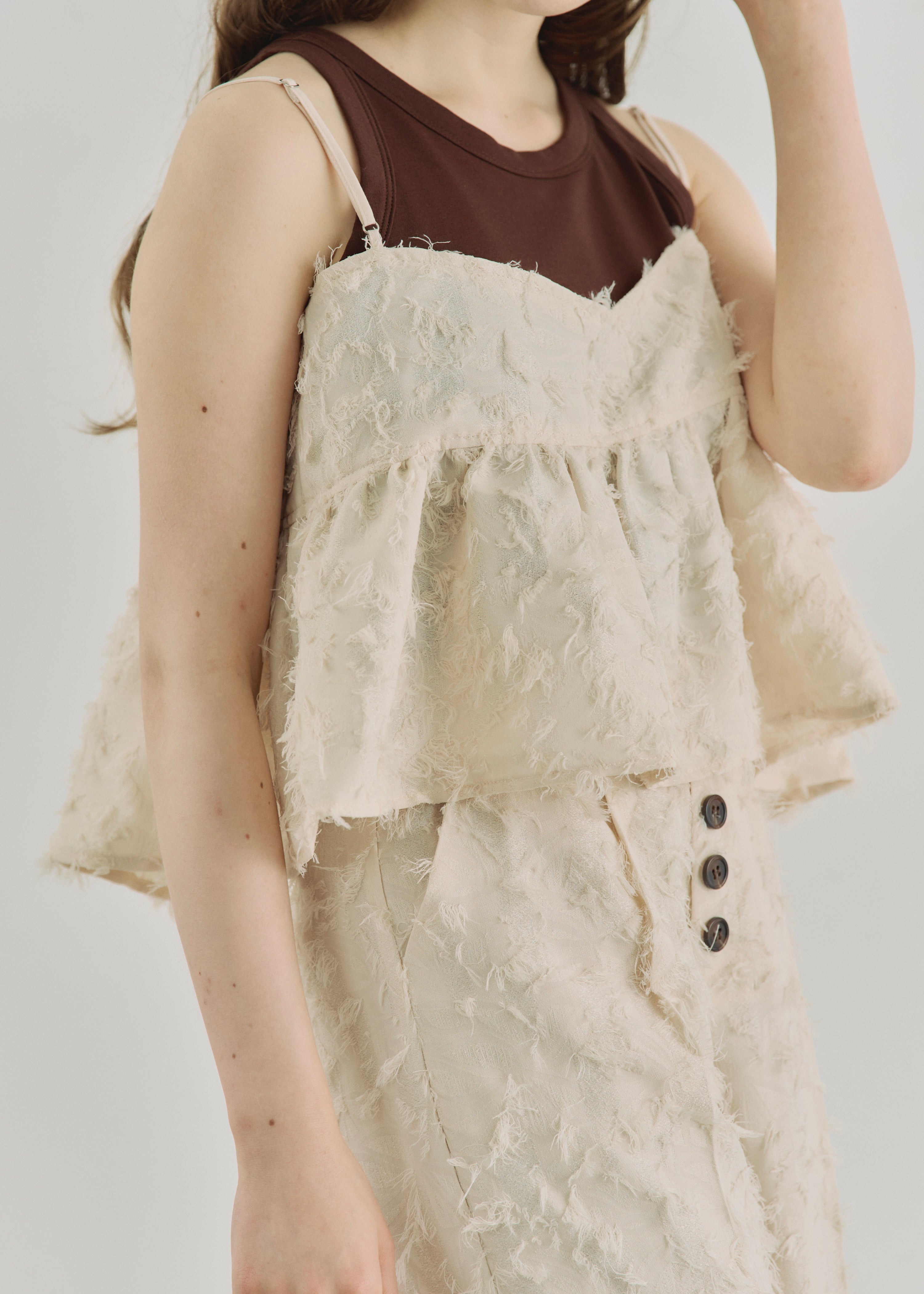 2WAY JACQUARD CAMISOLE