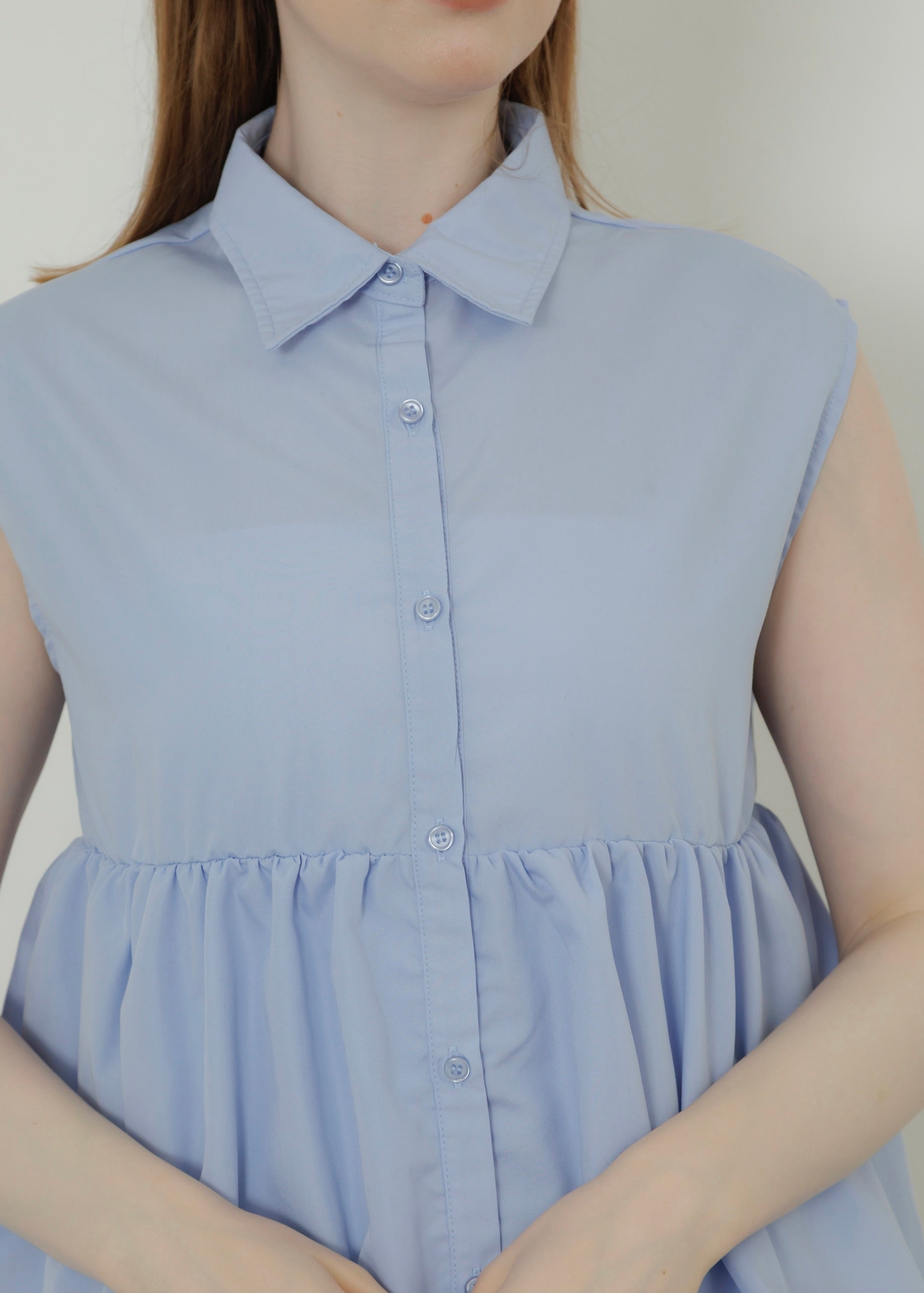 TIERED BALLOON SHIRT
