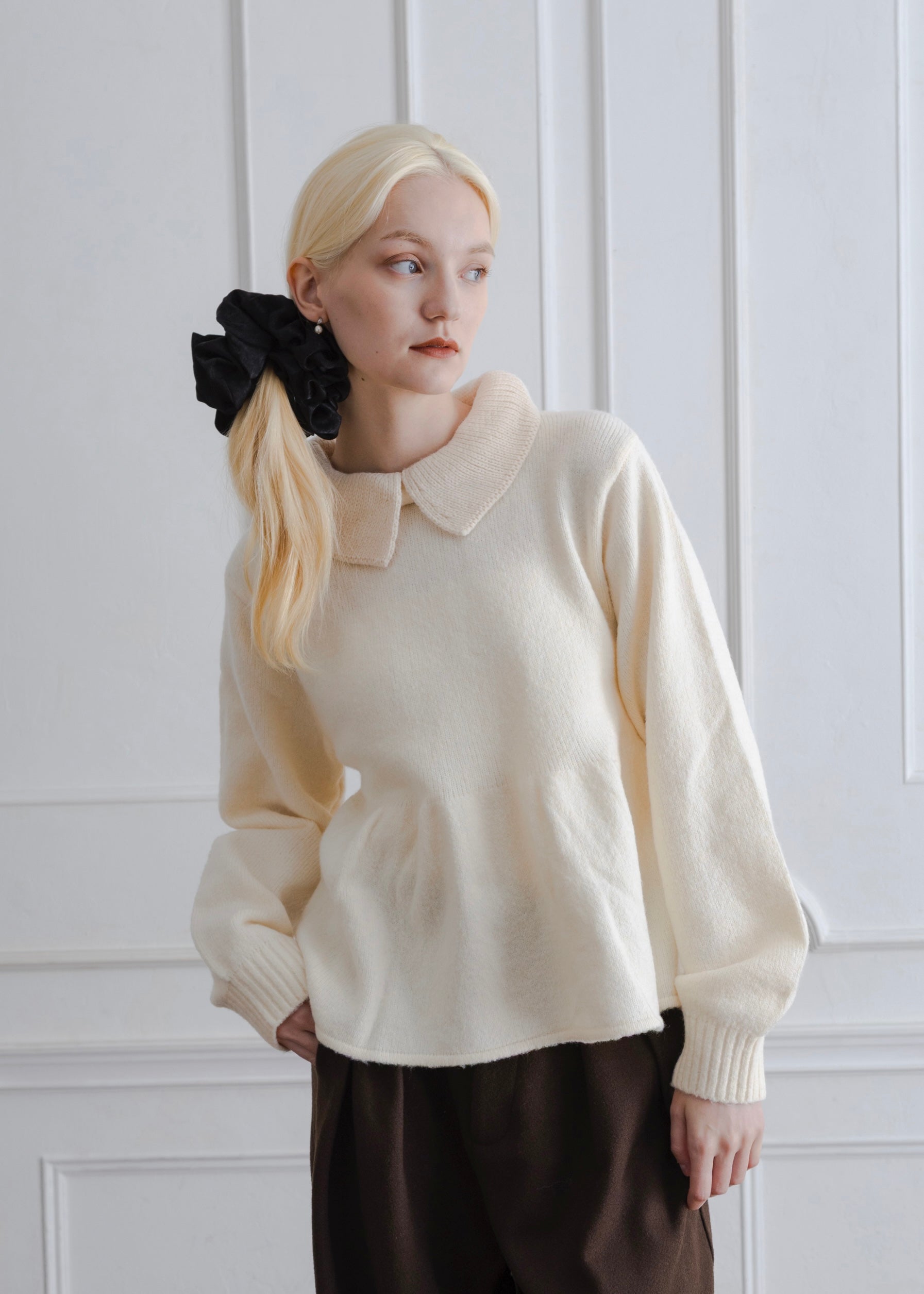 PEPLUM KNIT