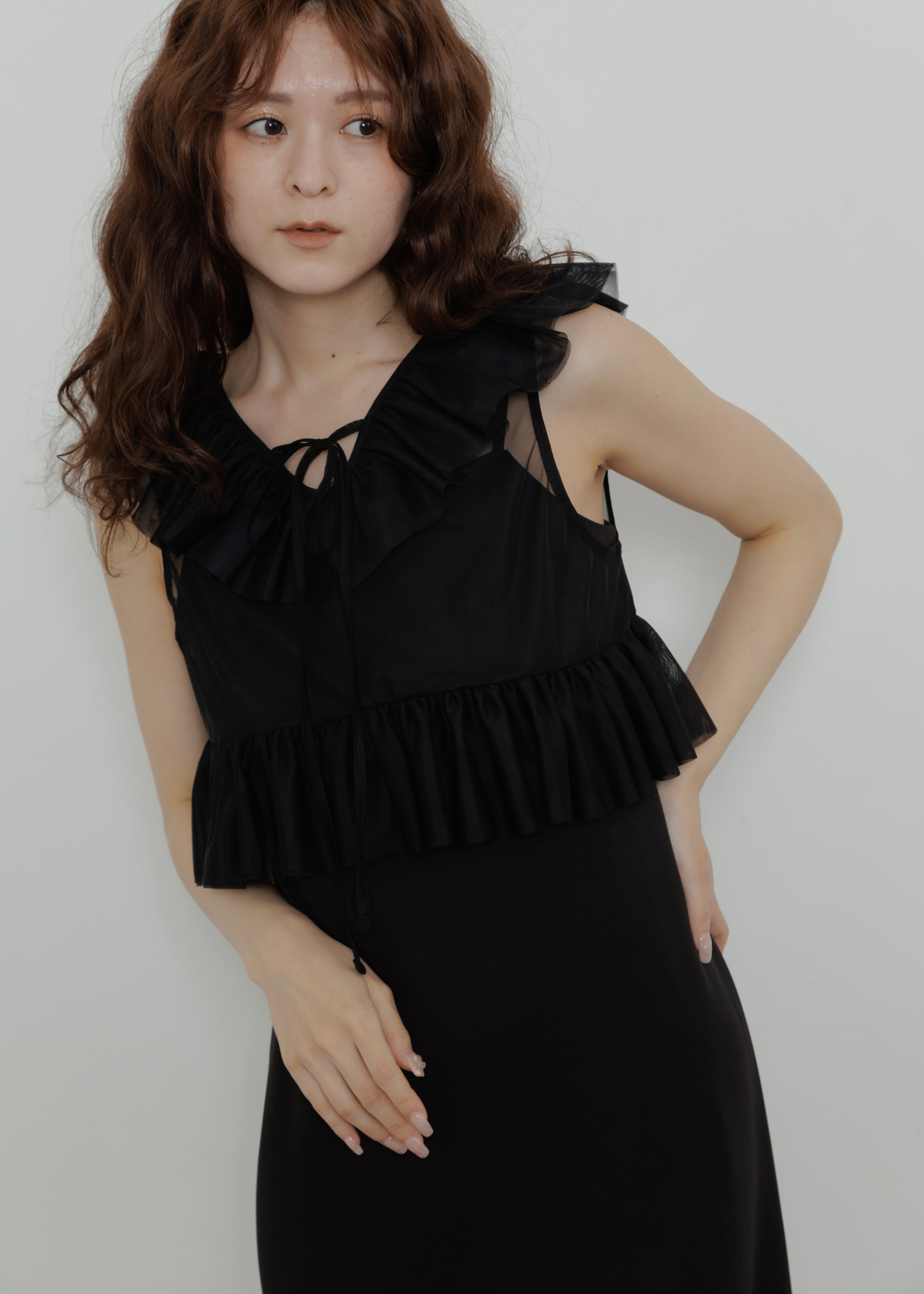 ANDRÉSD / tulle vest all in one dress ANDRESD tulle vest aio dress | DRESS,PANTS DRESS | ROOM903