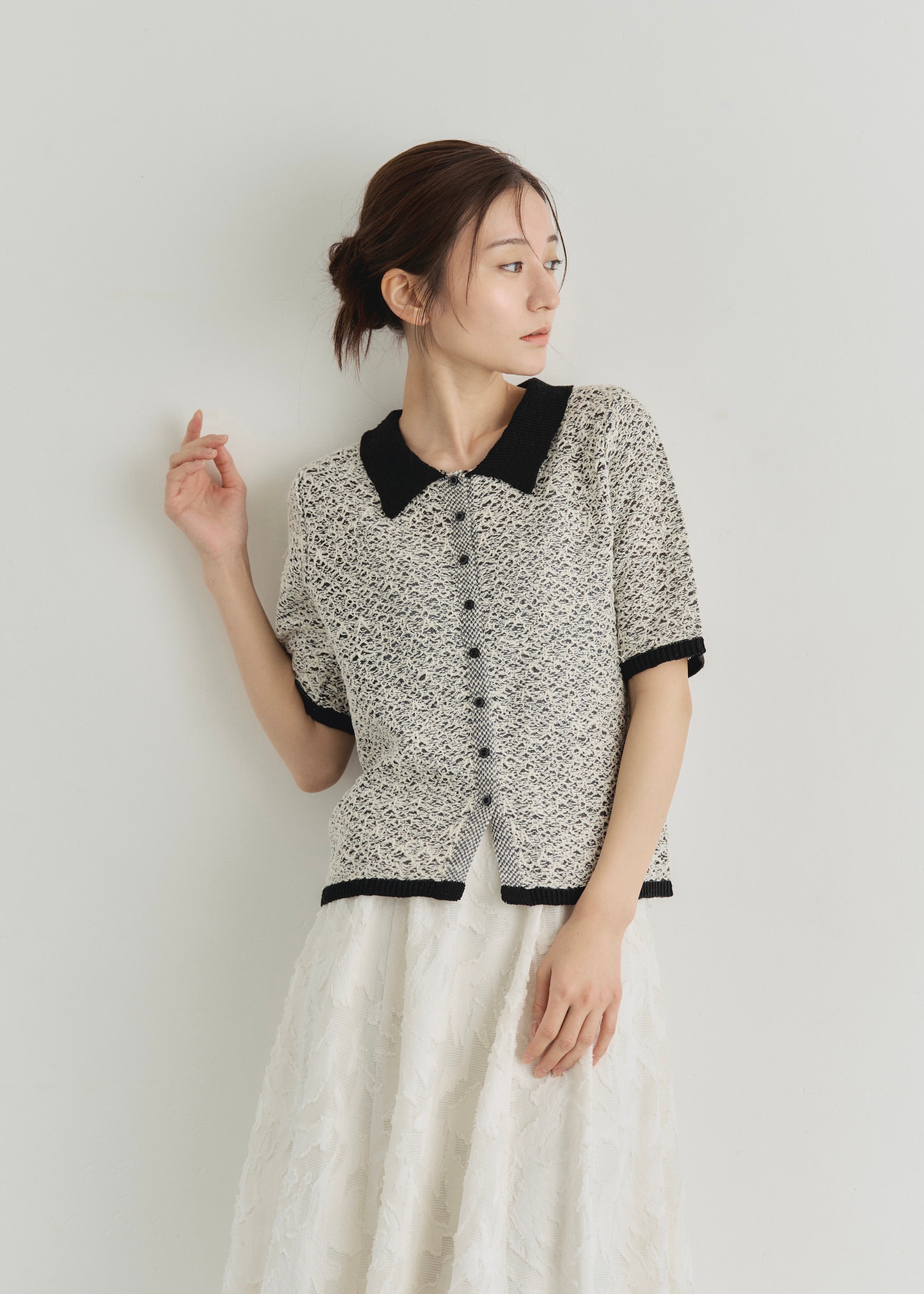 MIX KNIT TOP
