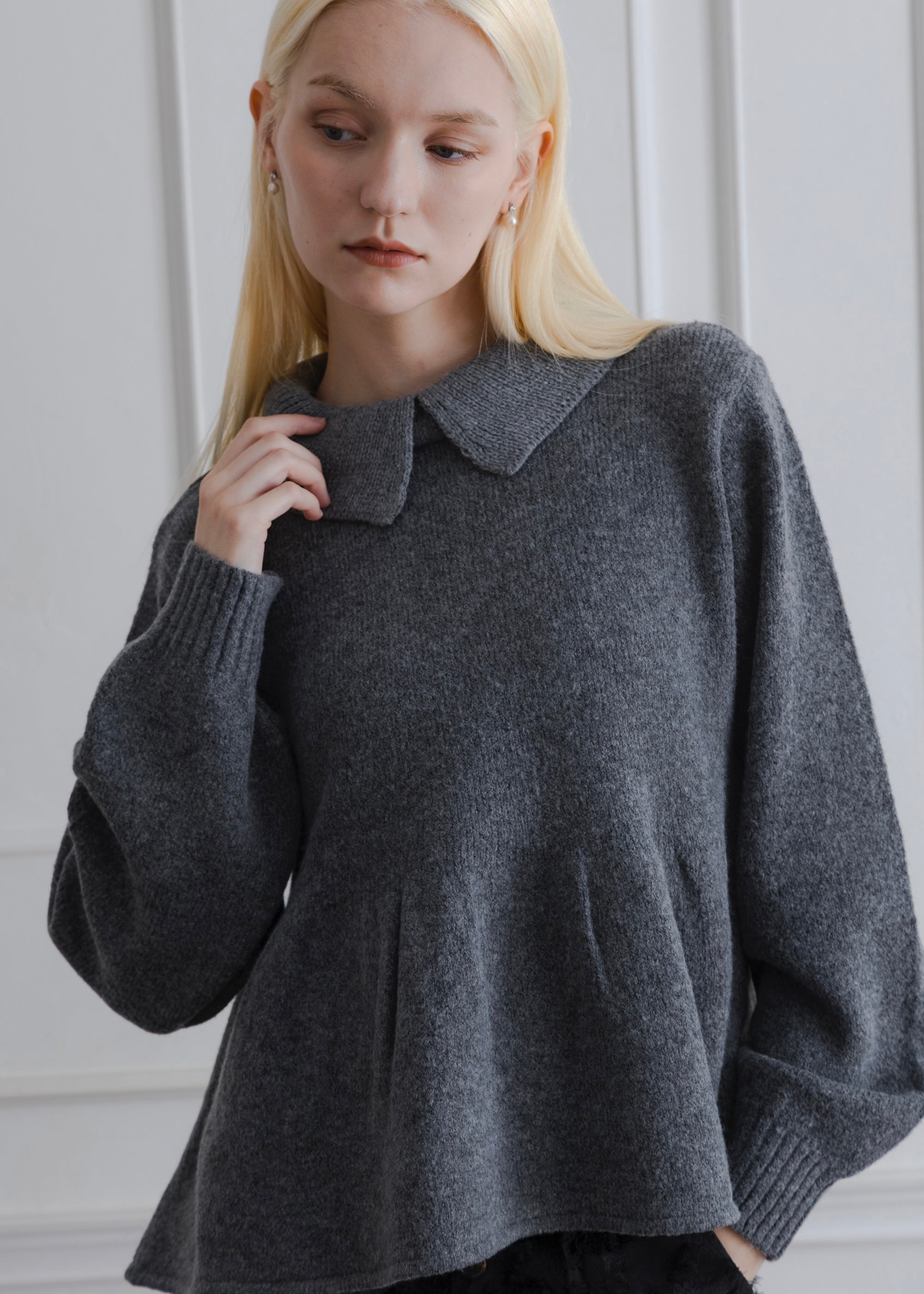PEPLUM KNIT