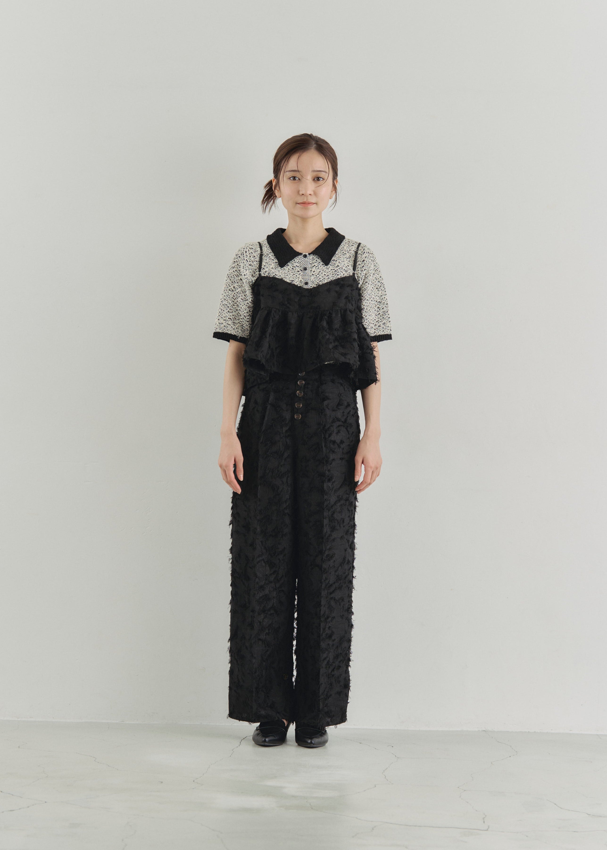 JACQUARD PANTS