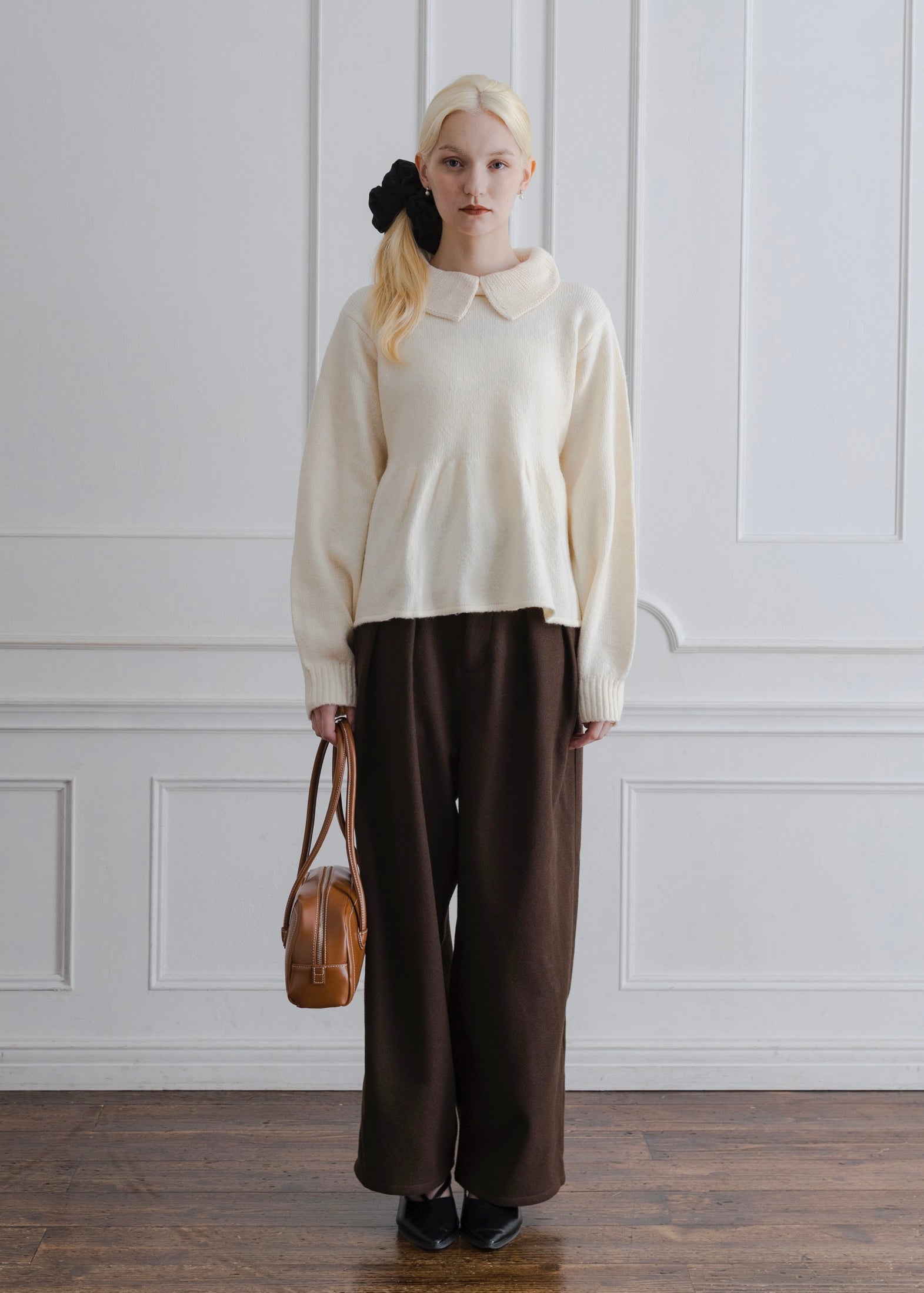 【 kkさま専用】HEVE Arch Peplum knit kkさま専用】HEVE Arch Peplum knit