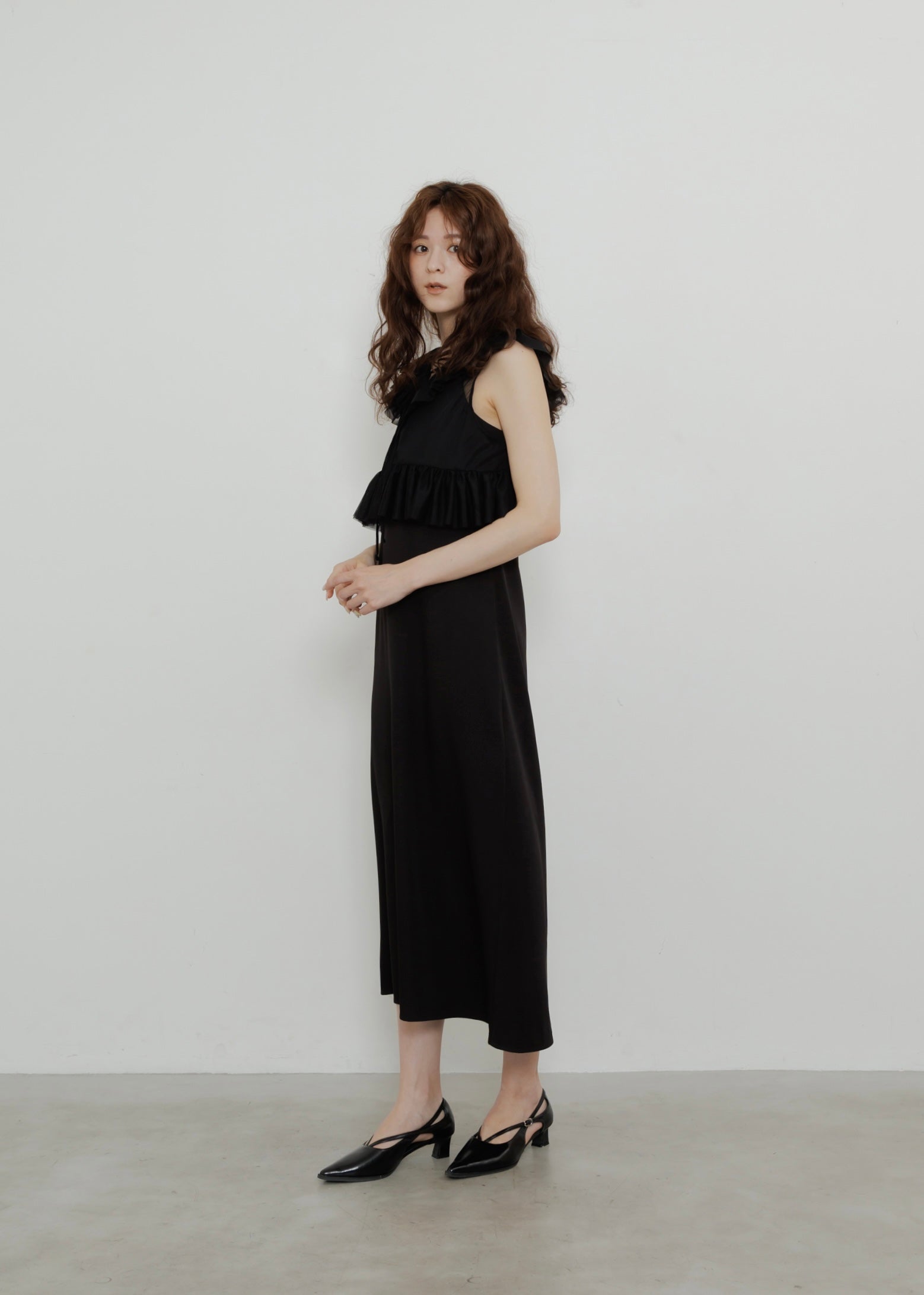 TULLE VEST SET DRESS