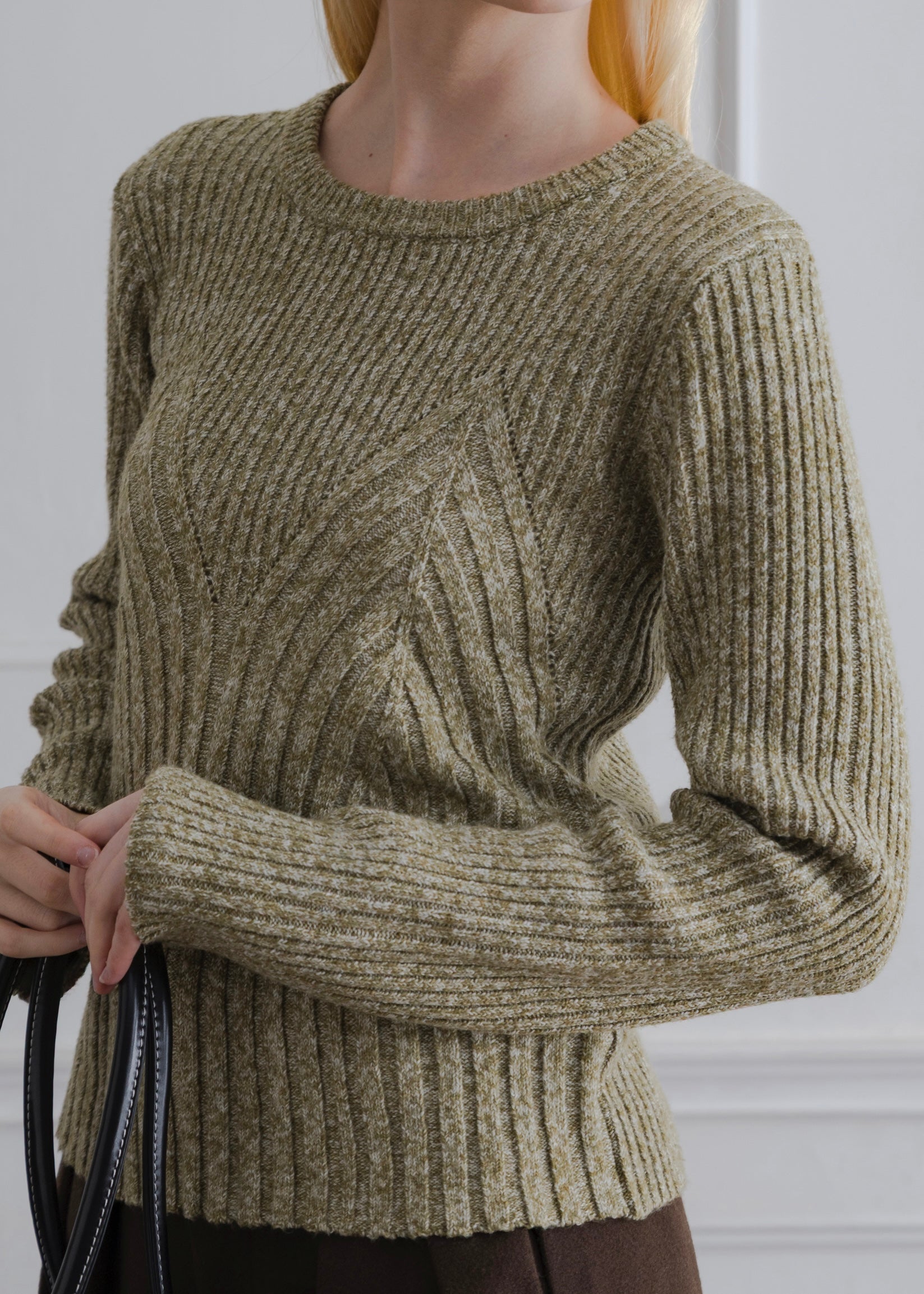 MIX KNIT PULLOVER