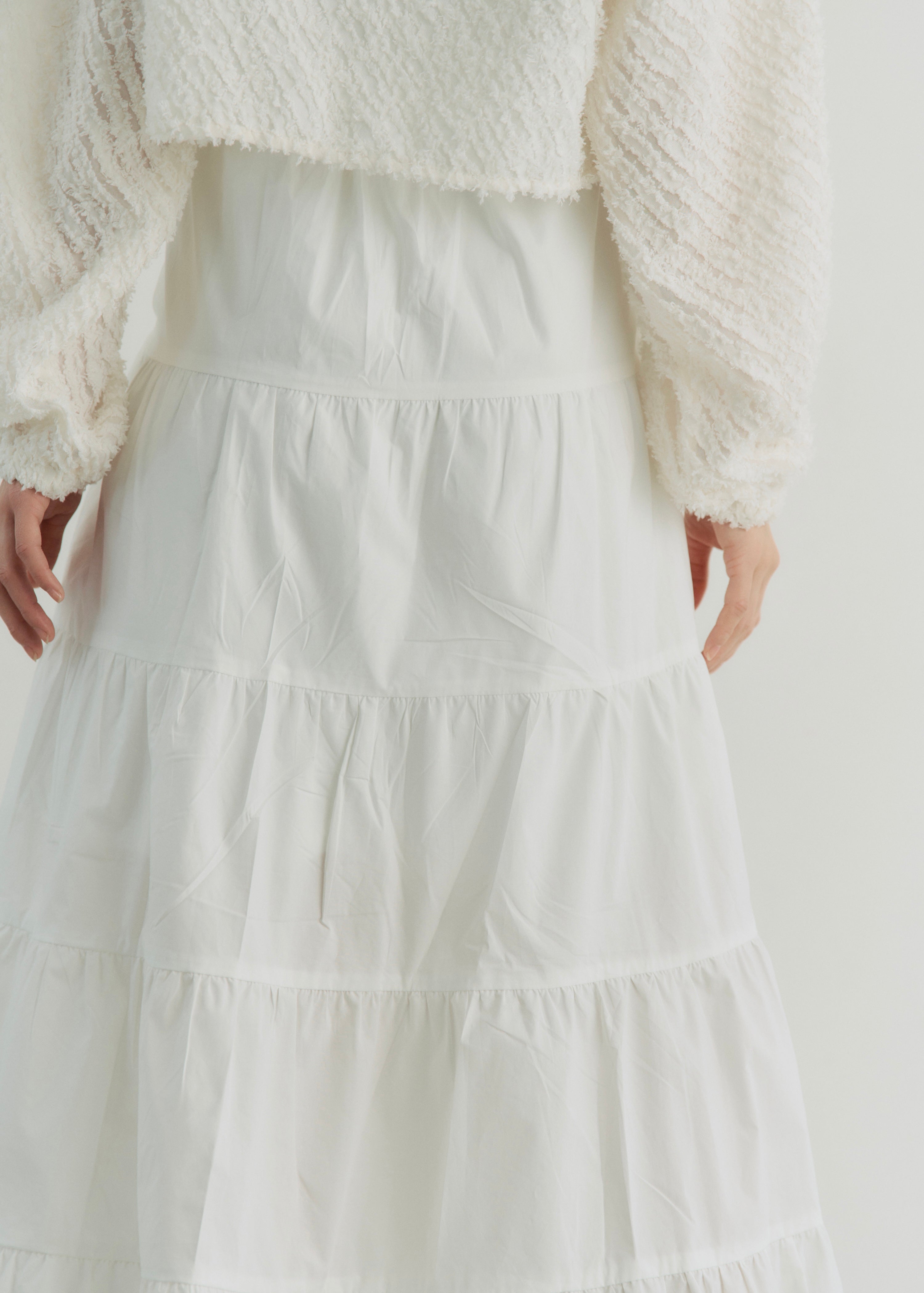 LAWN FLARE SKIRT