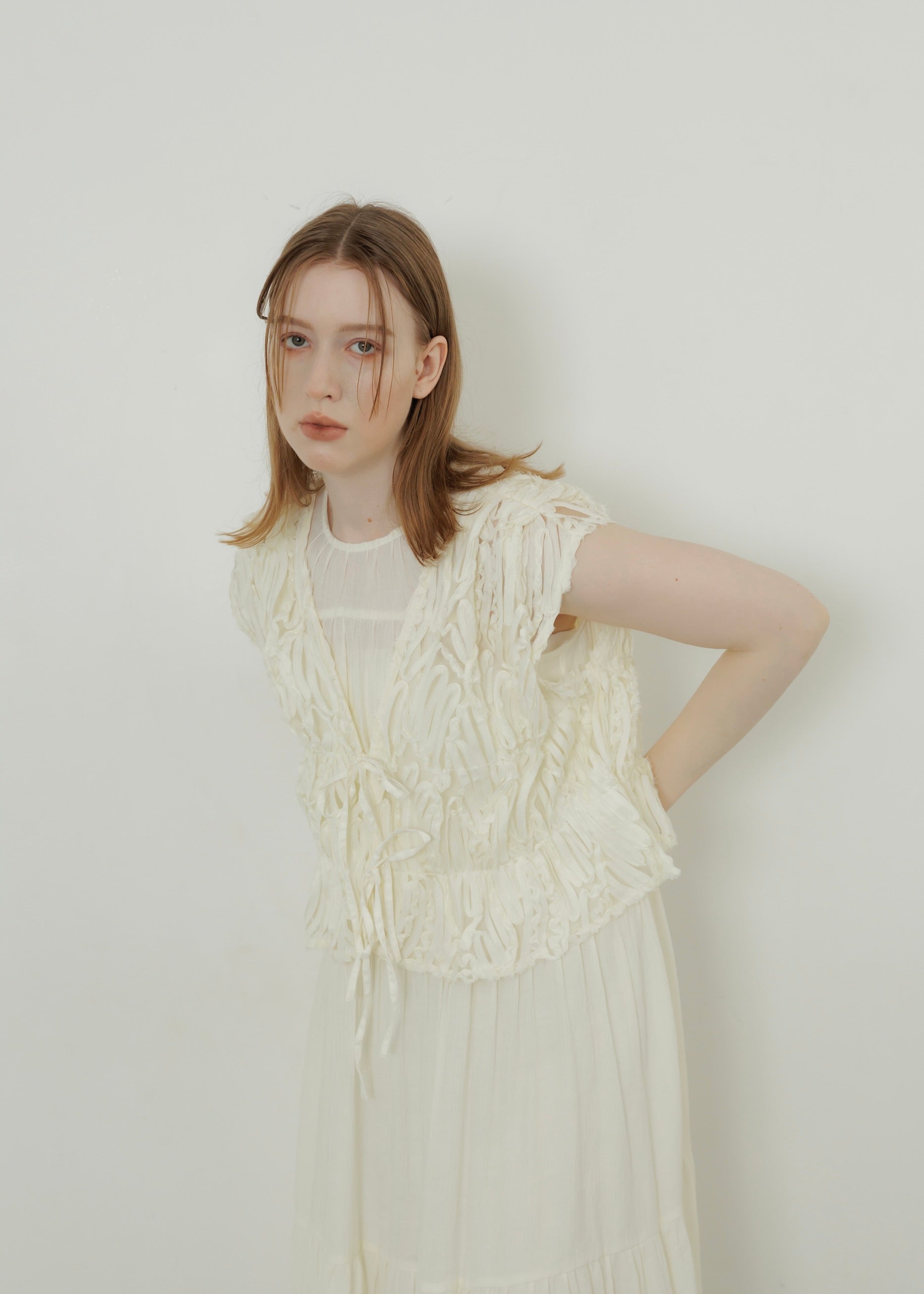 WASHER TIERED DRESS