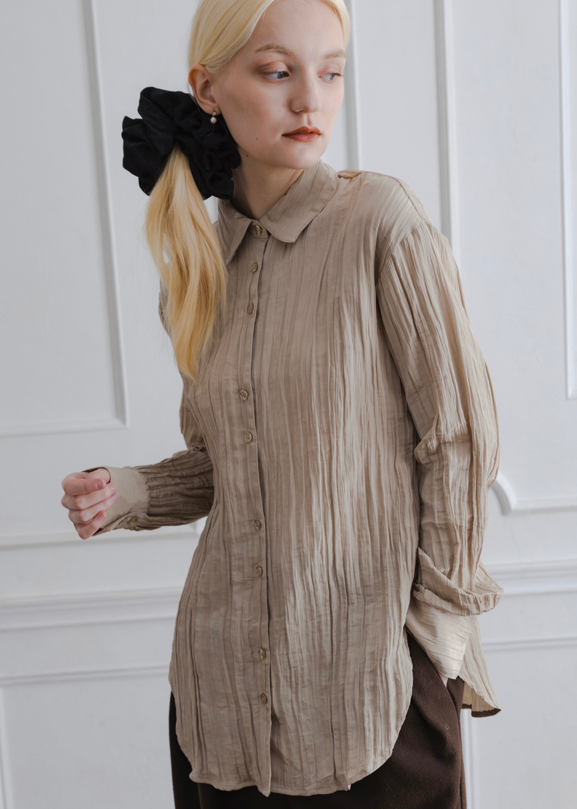 WASHER POPLIN SHIRT