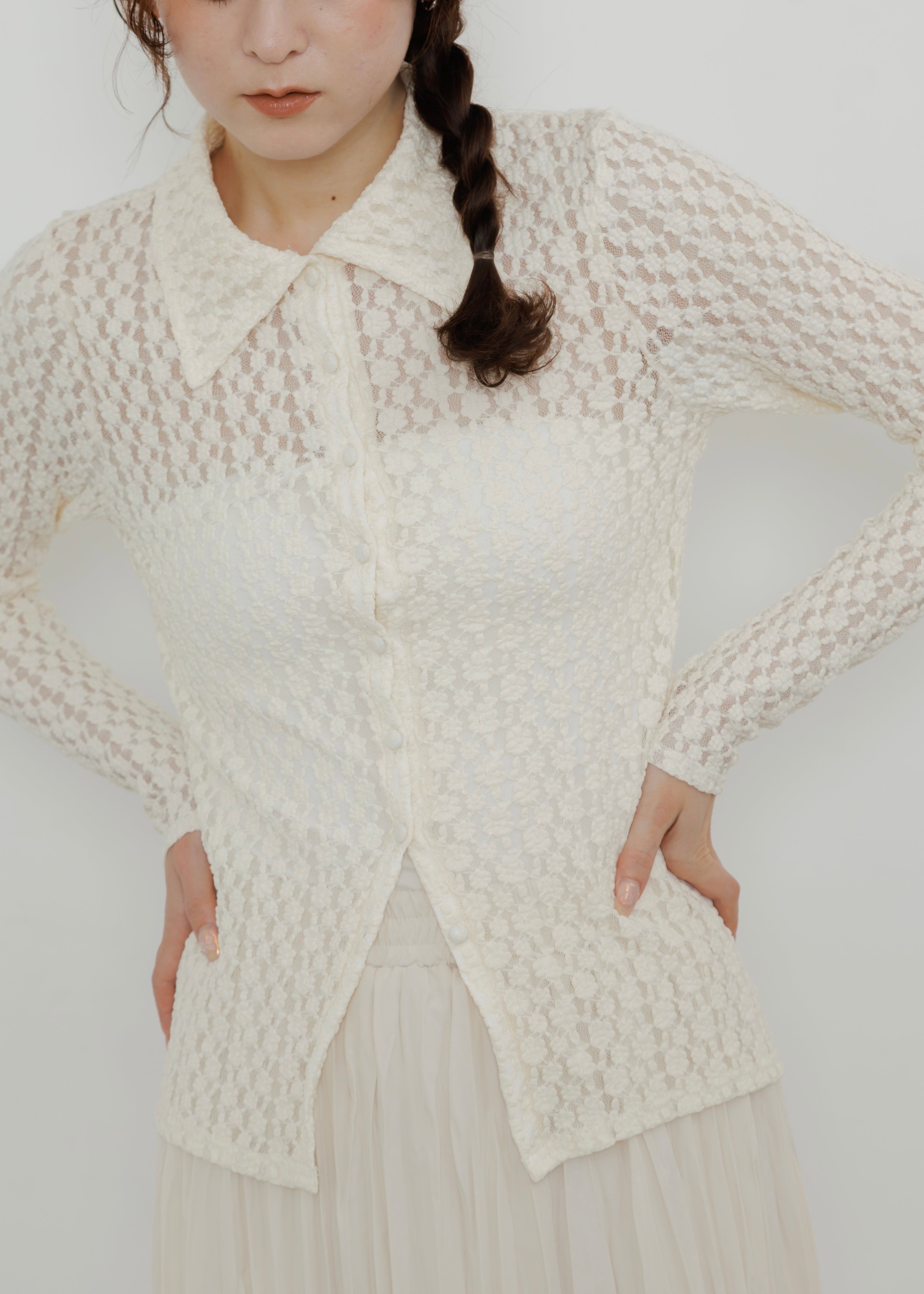 LACE CARDIGAN