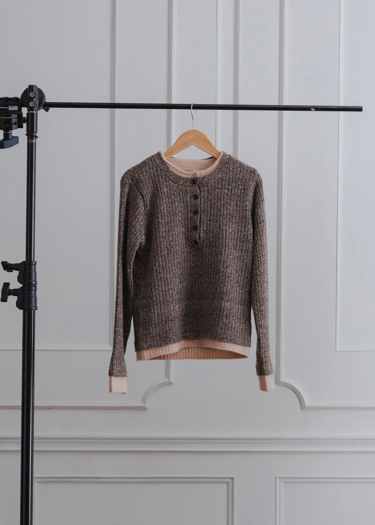 LAYERED MIX KNIT