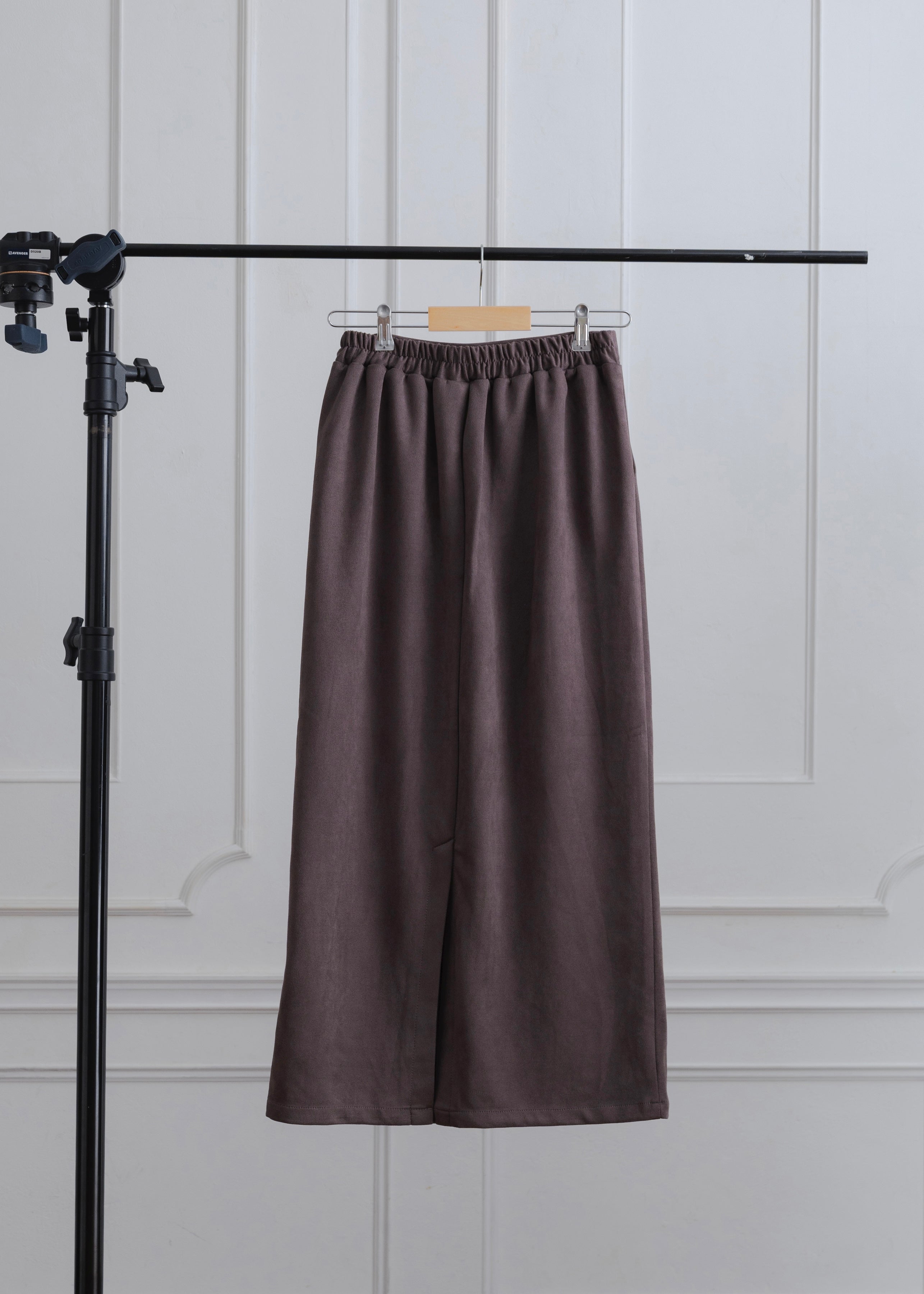 FAUX SUEDE SKIRT