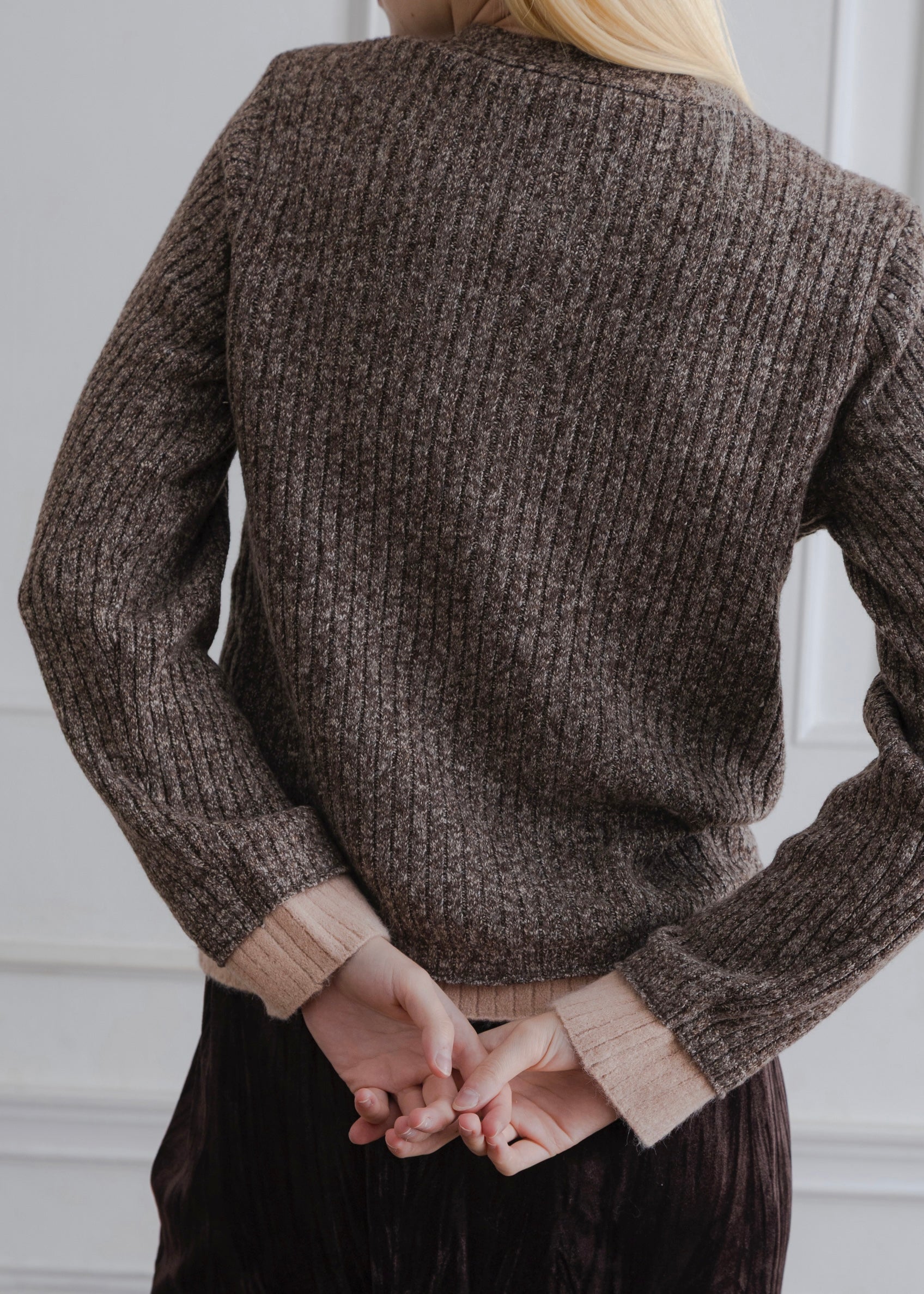 LAYERED MIX KNIT