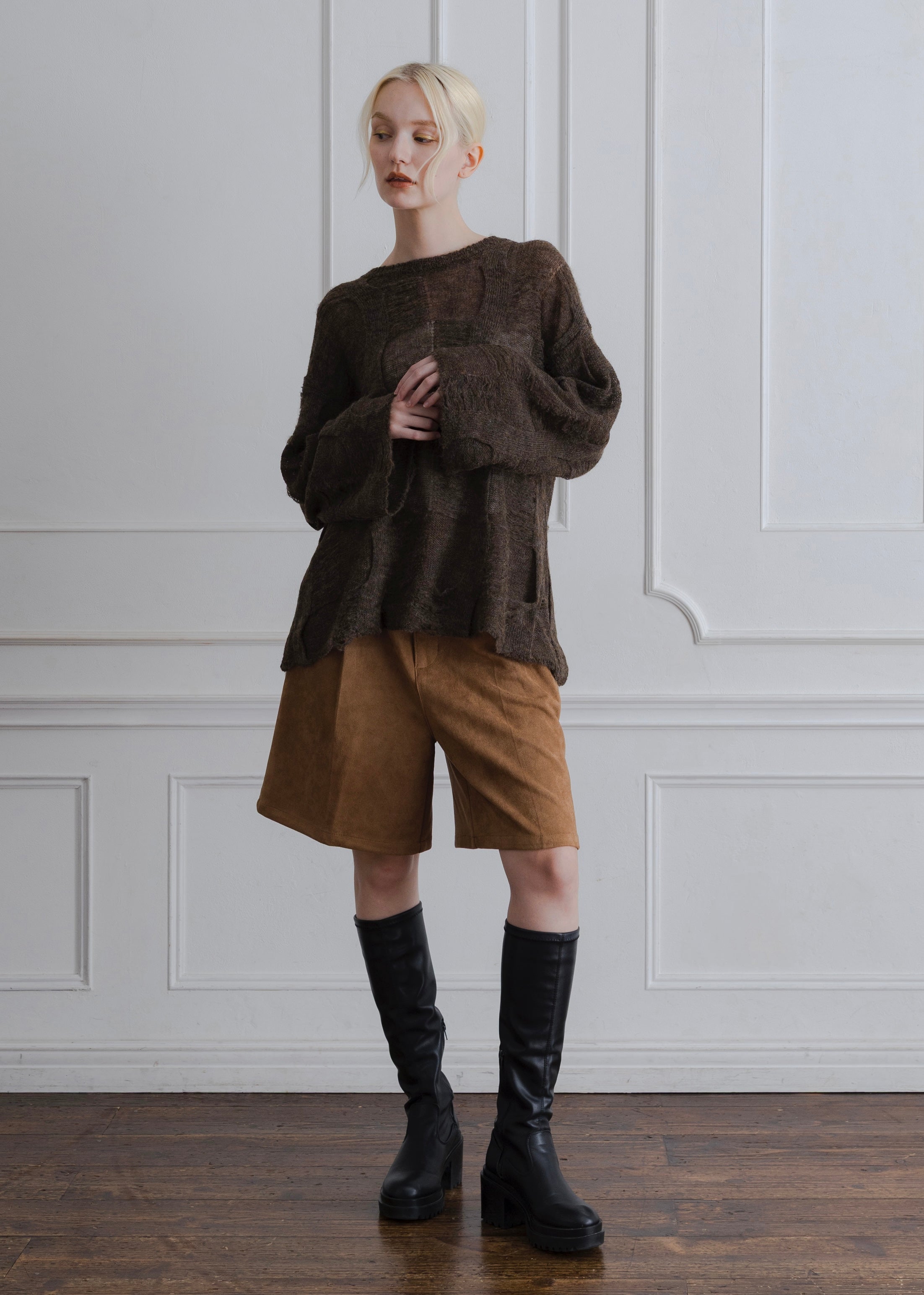 MOHAIR LOW GAUGE KNIT