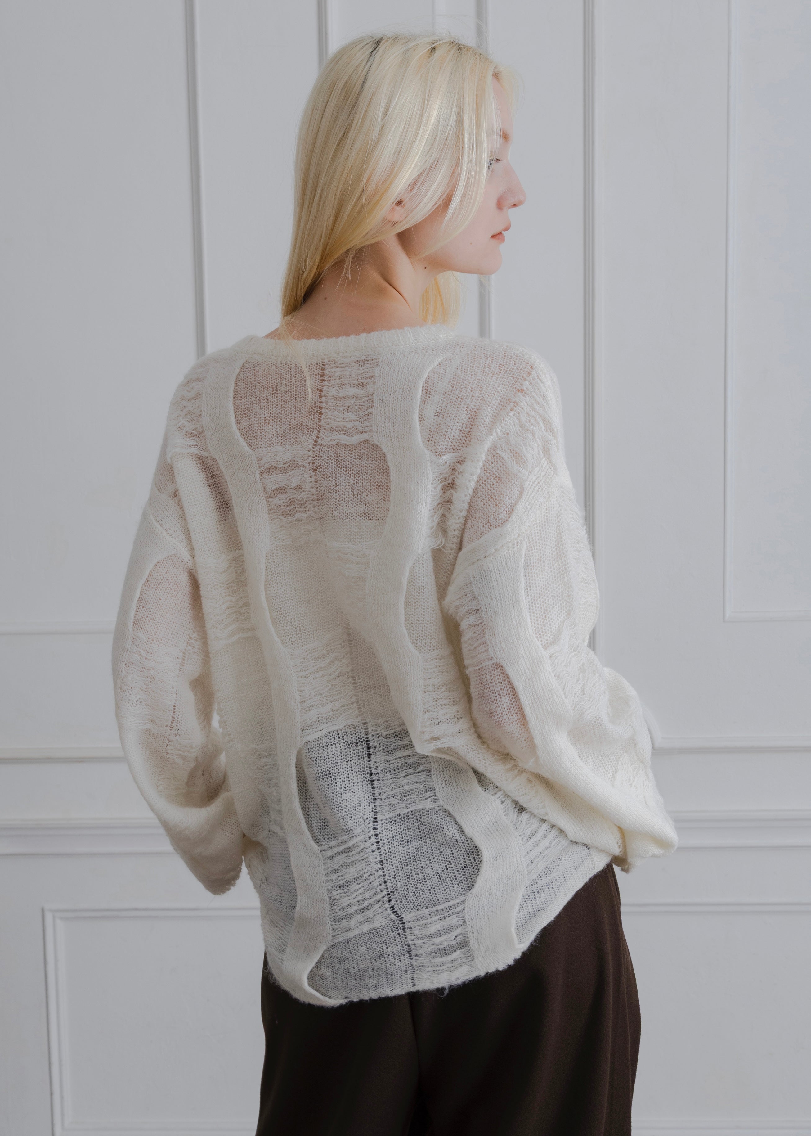 MOHAIR LOW GAUGE KNIT
