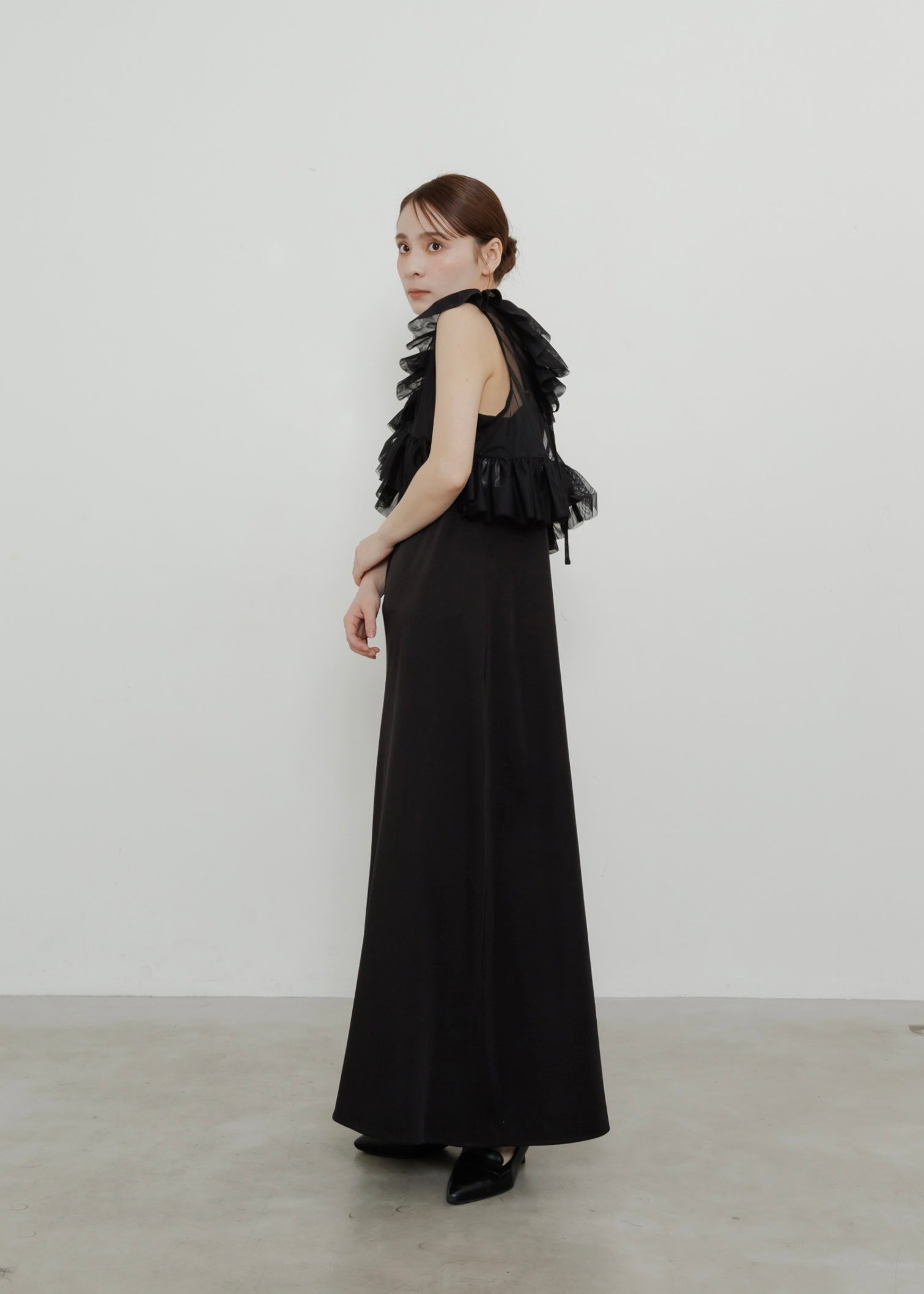 TULLE VEST SET DRESS